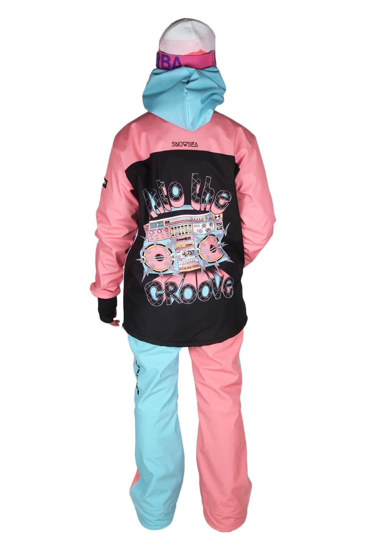 Snowsea SS796 80'S Snowboard ve Kayak Mont & Pantolon Takımı