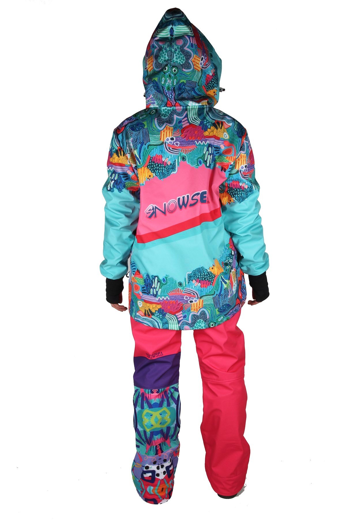 Snowsea SS7961 Face Snowboard Montu ve Pantolonu Takımı