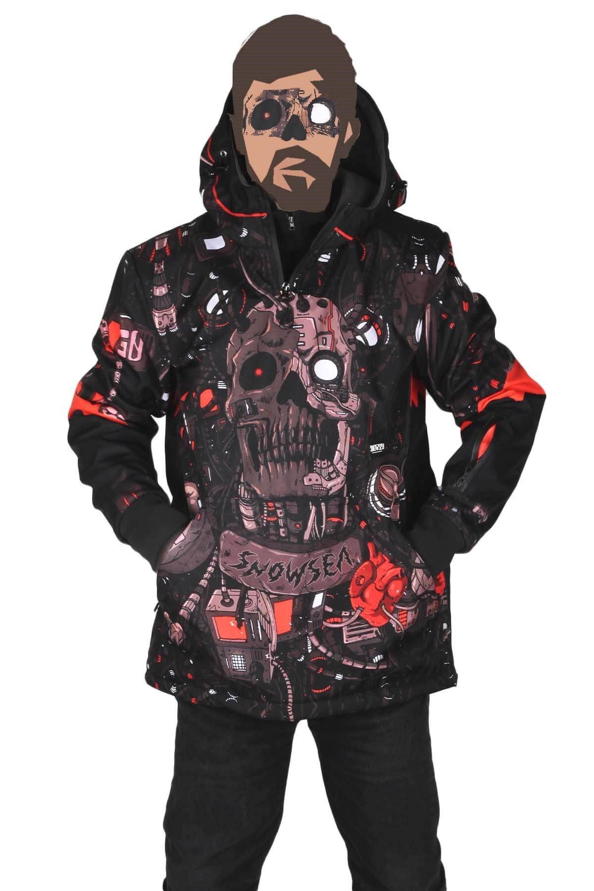 Snowsea SS7964 Robot Skull Kayak ve Snowboard Montu