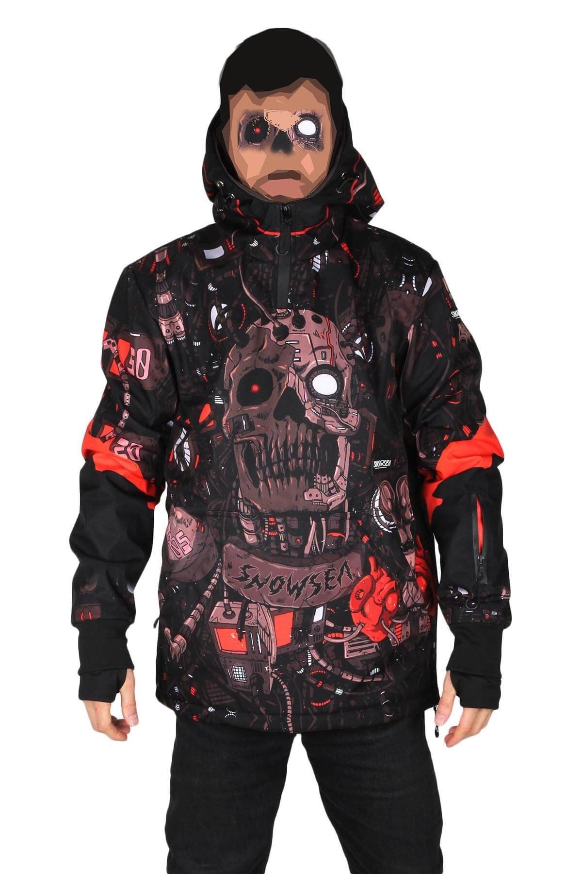 Snowsea SS7964 Robot Skull Kayak ve Snowboard Montu