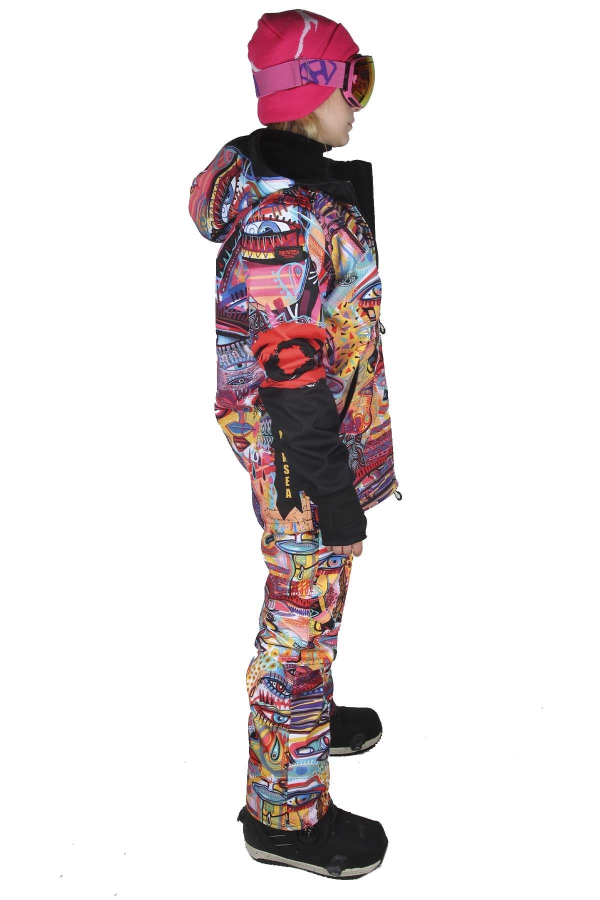 Snowsea SS7981 Artistic Touch Kadın Kayak Mont & Pantolon Takımı