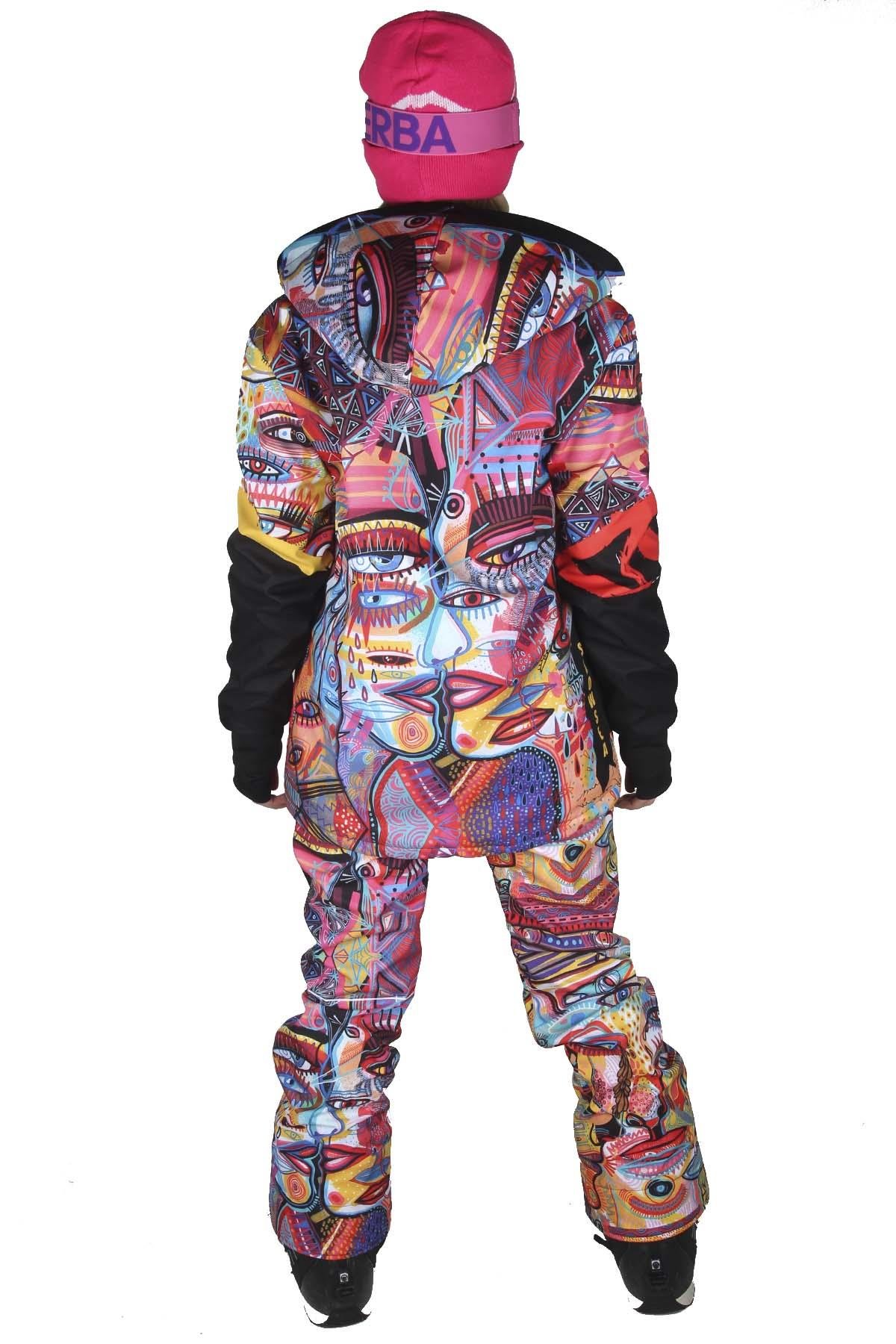 Snowsea SS7981 Artistic Touch Kadın Kayak Mont & Pantolon Takımı