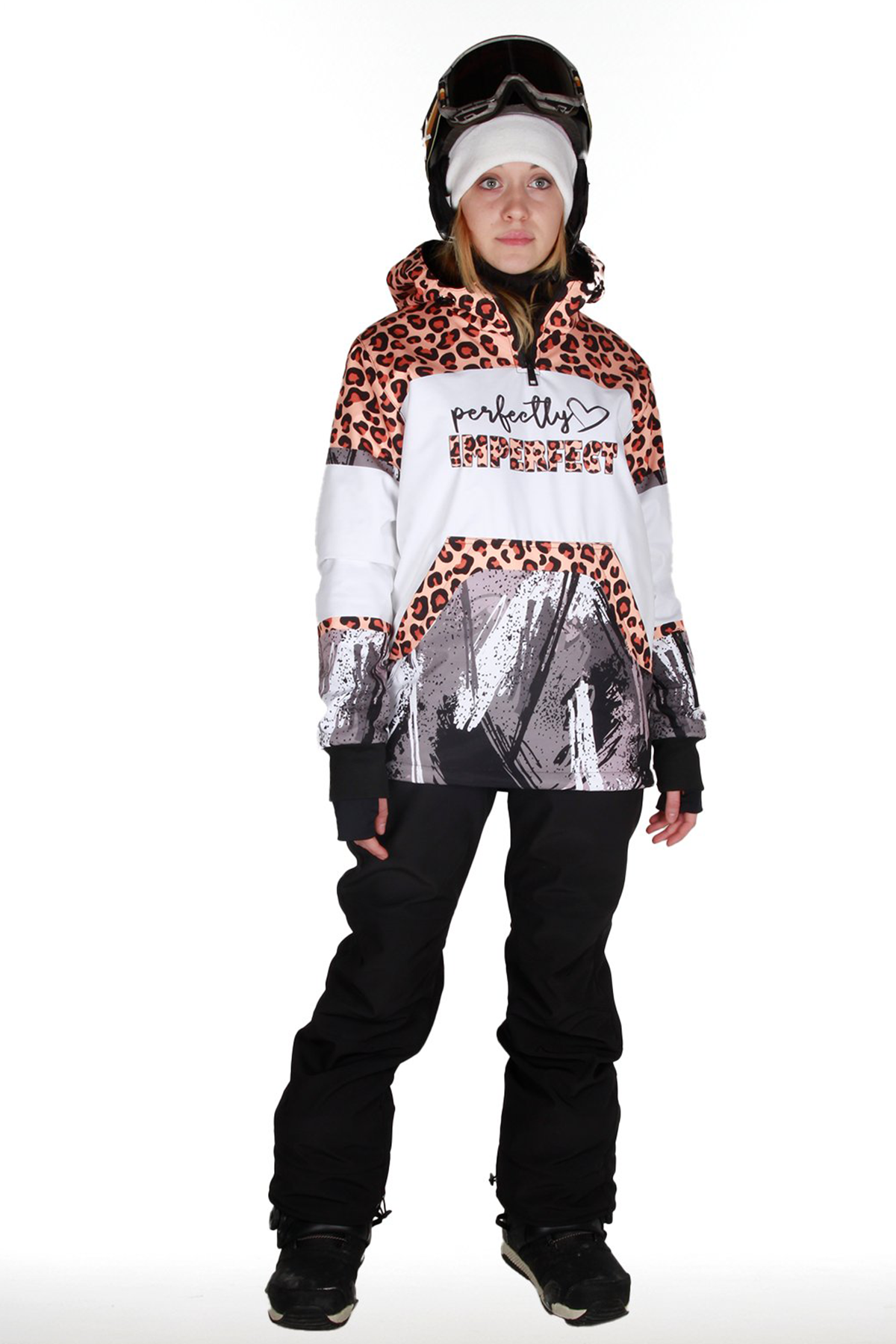 Snowsea SS8095 Tiger Kayak & Snowboard Montu, Kadın Kar Montu