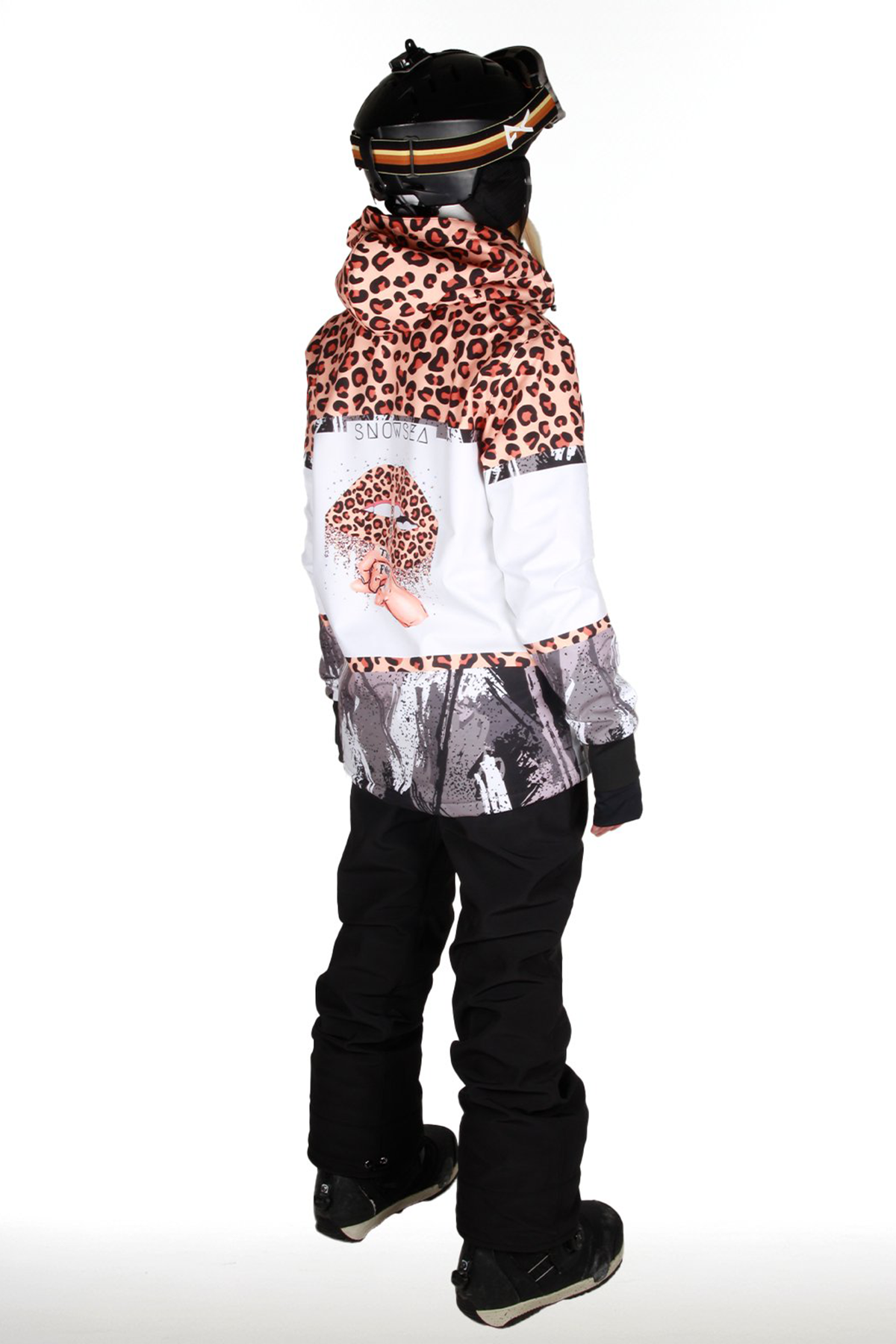 Snowsea SS8095 Tiger Kayak & Snowboard Montu, Kadın Kar Montu