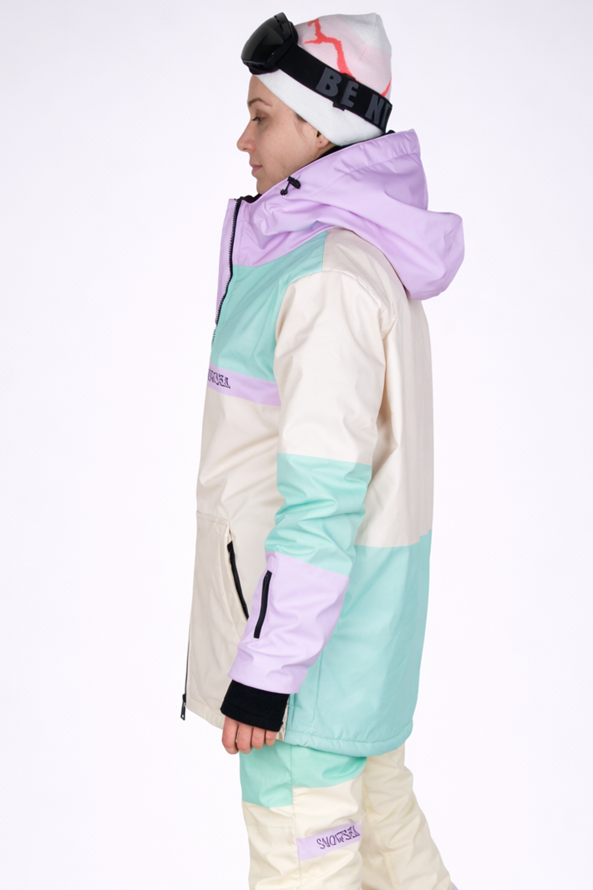 Snowsea SS8096-2 Lilac Breeze Kayak Montu, Kadın Kar Montu