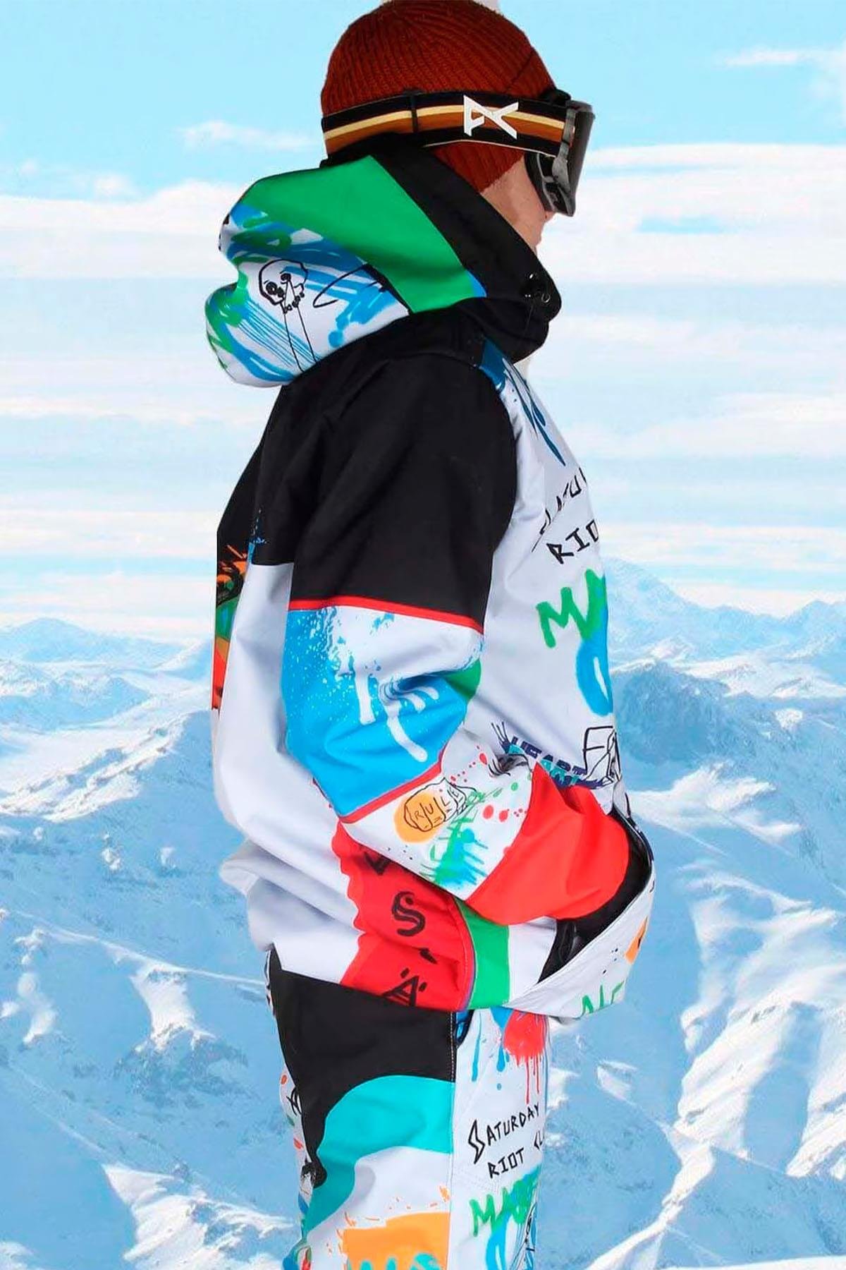 Snowsea SS9000 Chaos In My Head Kadın Snowboard ve Kayak Montu