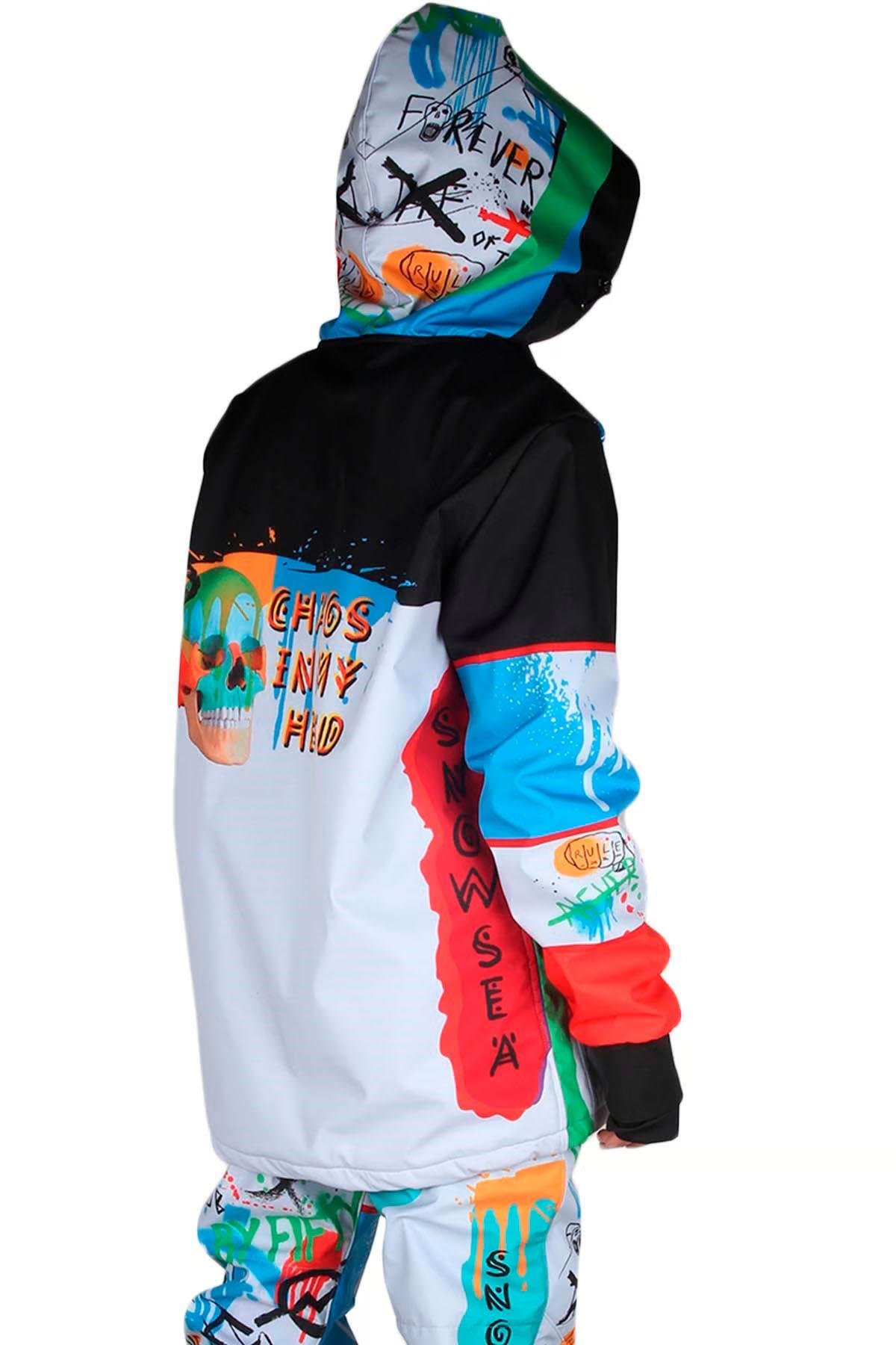 Snowsea SS9000 Chaos In My Head Kadın Snowboard ve Kayak Montu