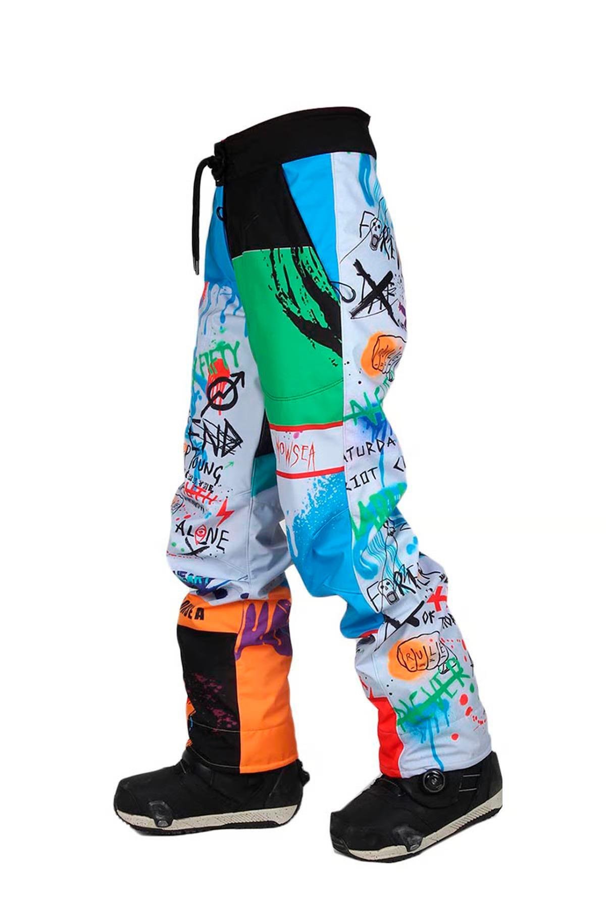 Snowsea SS9001 Chaos In My Head Kadın Snowboard ve Kayak  Pantolonu