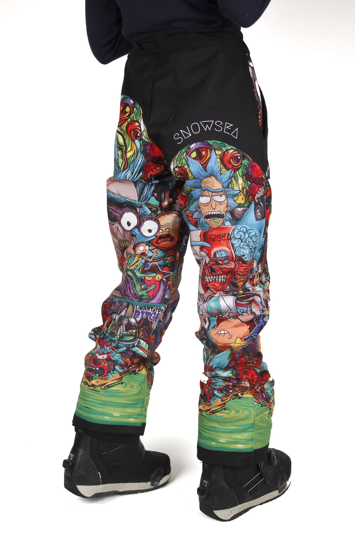 Snowsea SS9013 Çılgın Tasarım Kayak ve Snowboard Pantolonu