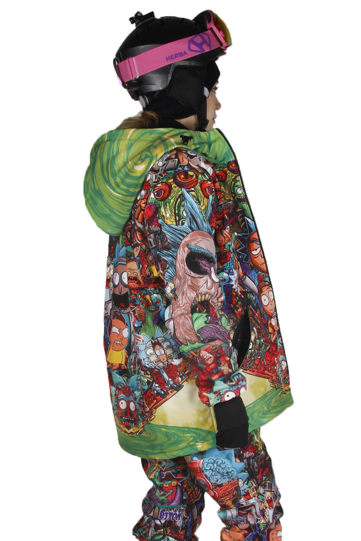 Snowsea SS9014 Çılgın Tasarım Snowboard ve Kayak Montu