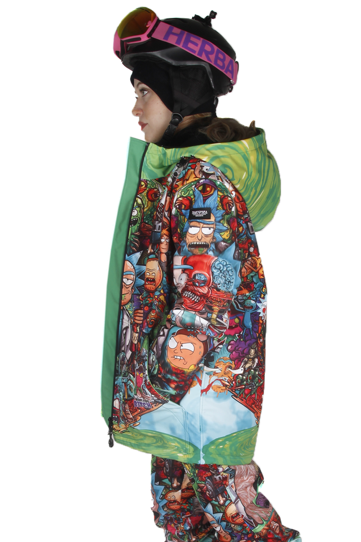 Snowsea SS9014 Çılgın Tasarım Snowboard ve Kayak Montu