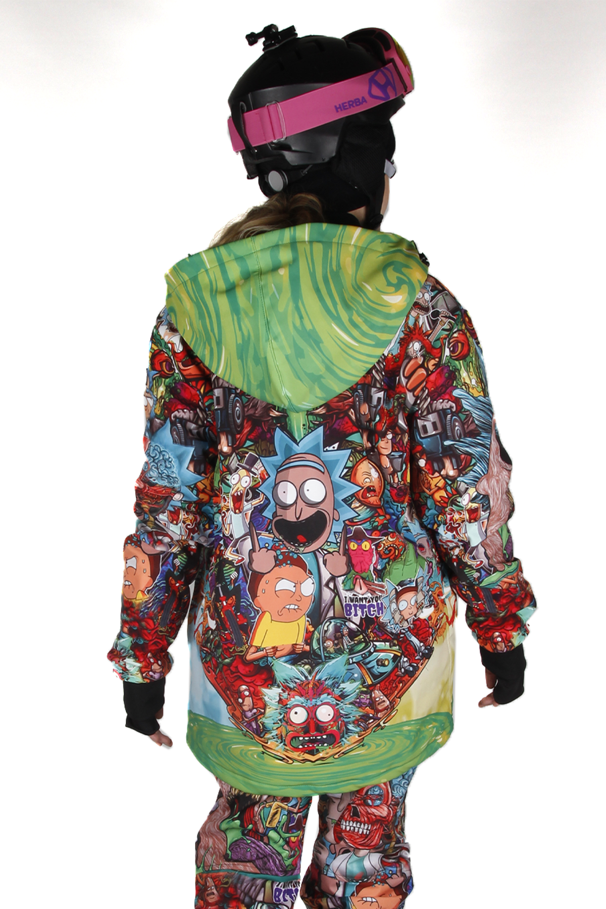 Snowsea SS9014 Çılgın Tasarım Snowboard ve Kayak Montu