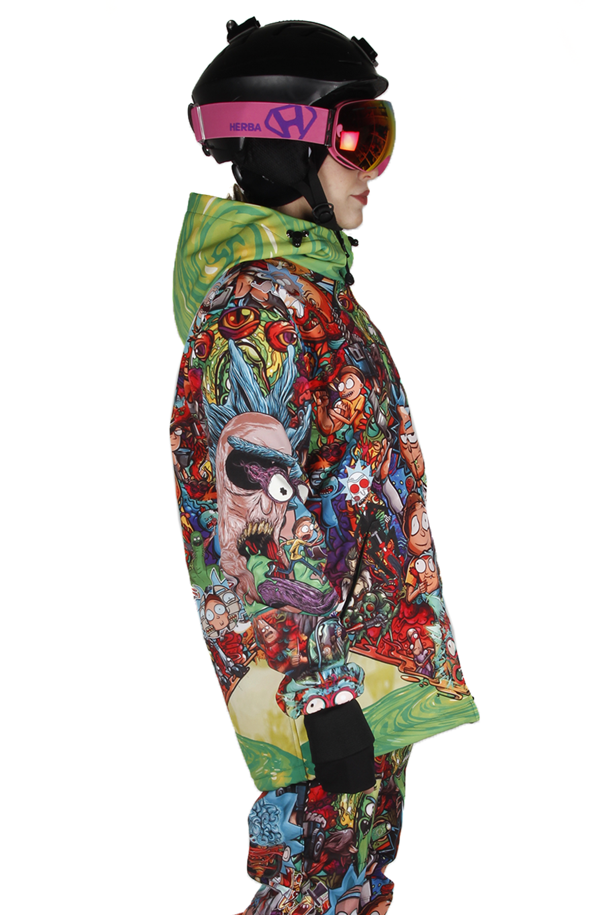 Snowsea SS9014 Çılgın Tasarım Snowboard ve Kayak Montu