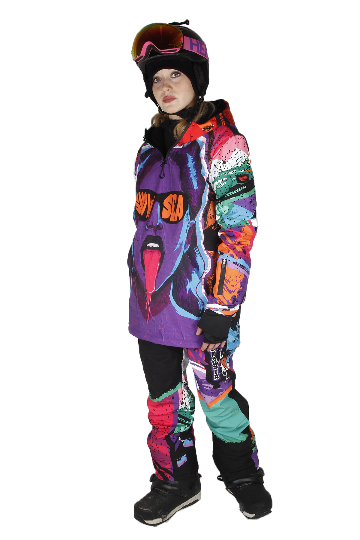 Snowsea SS9017-1 Fame Snowboard Mont & Pantolon Takım