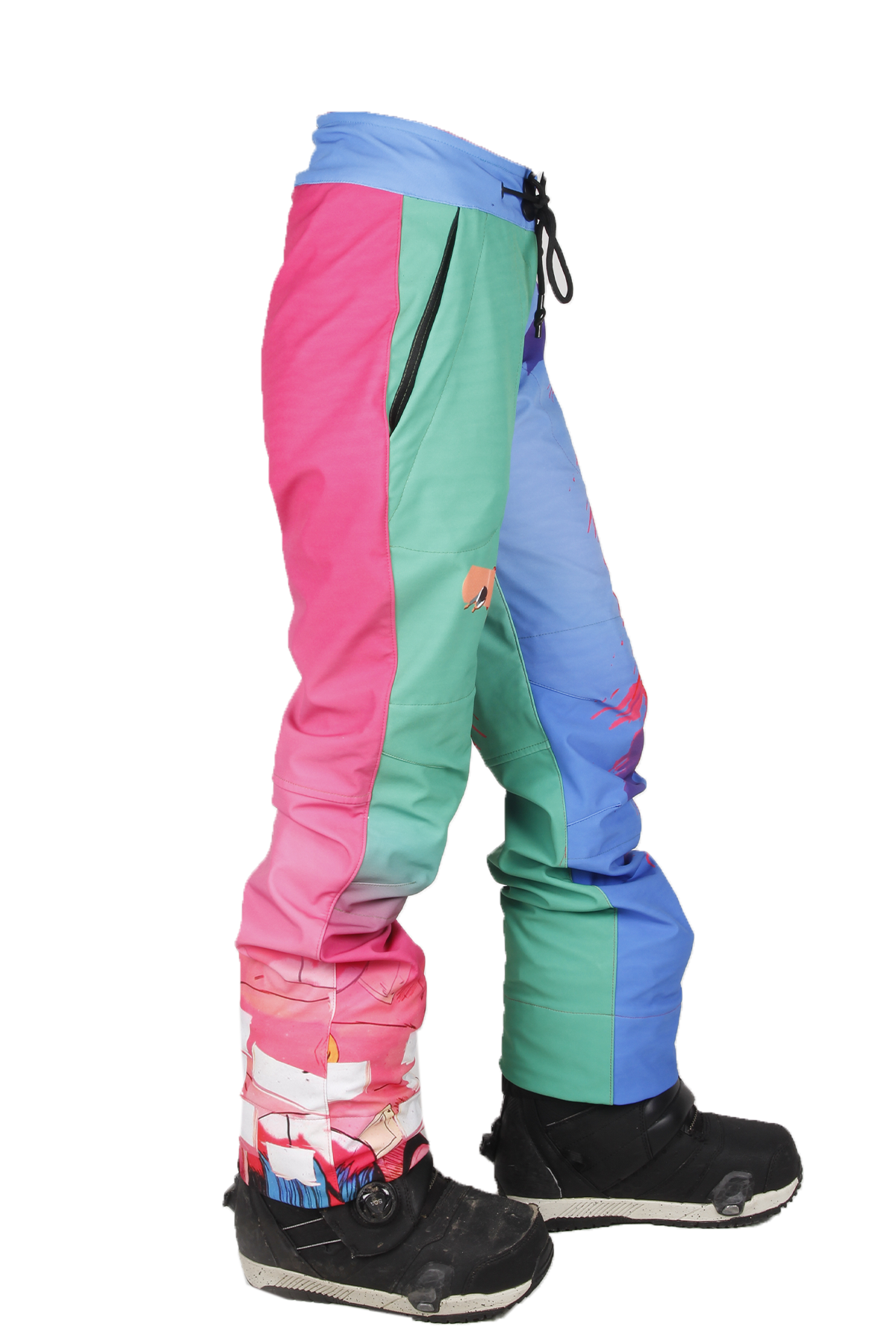 Snowsea SS9021-1 My Life Corolful Snowboard Pantolonu