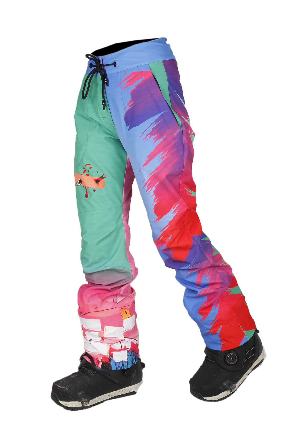 Snowsea SS9021-1 My Life Corolful Snowboard Pantolonu