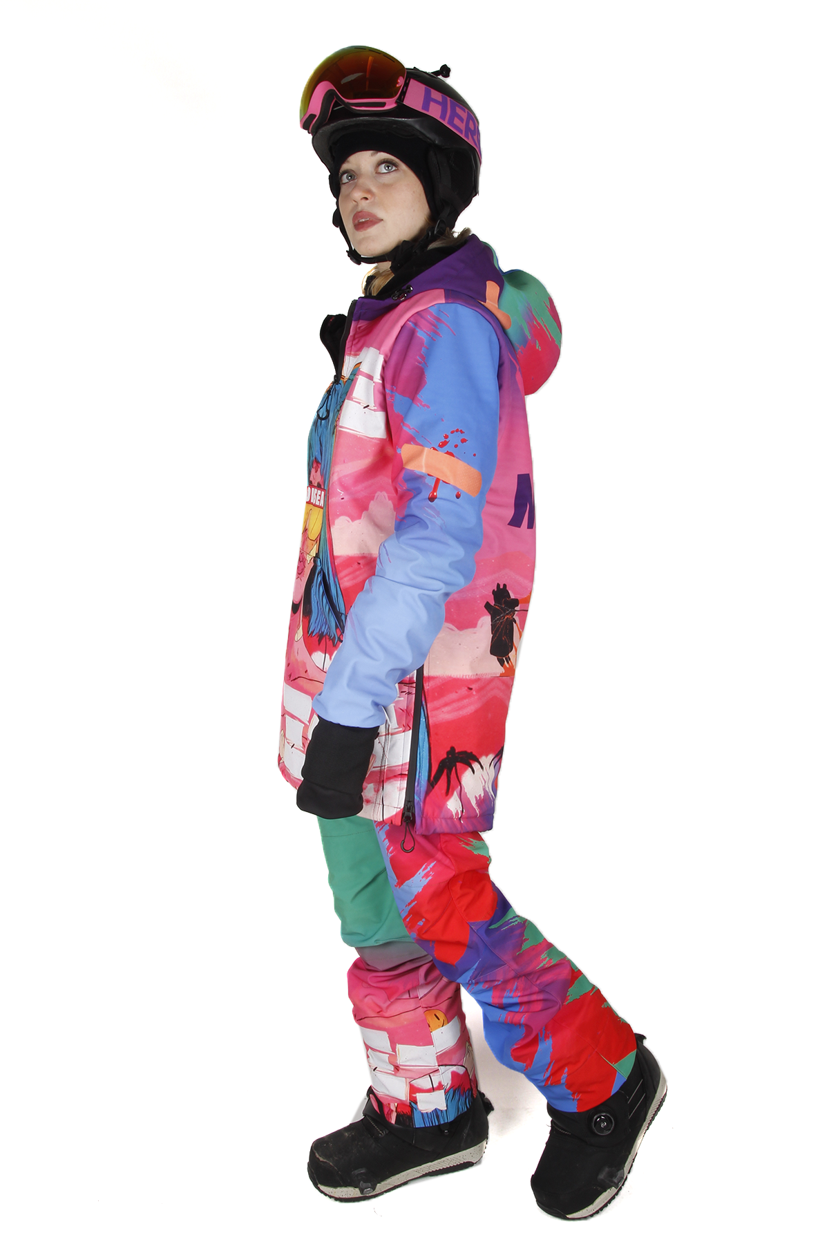 Snowsea SS9021 My Life Snowboard Mont & Pantolon Takım