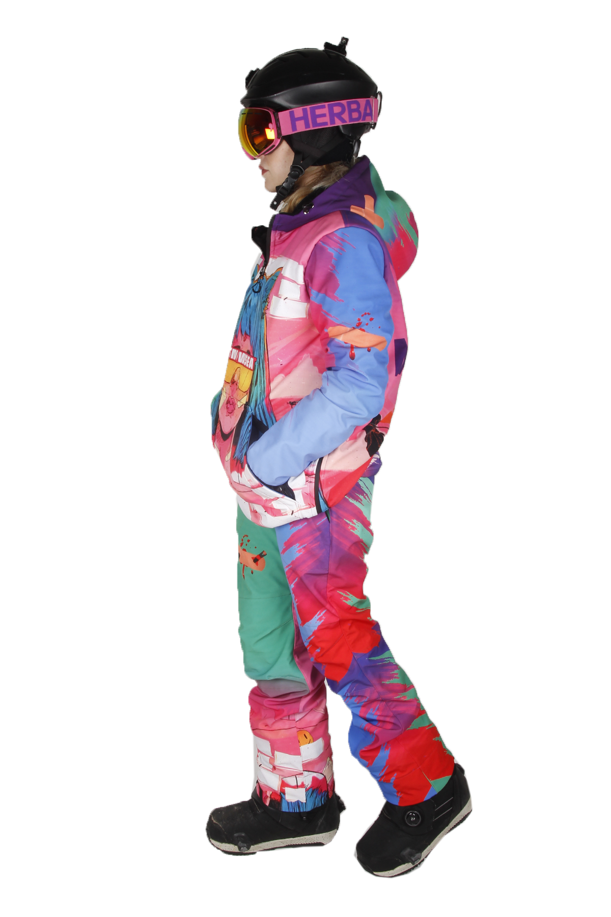 Snowsea SS9021 My Life Snowboard Mont & Pantolon Takım