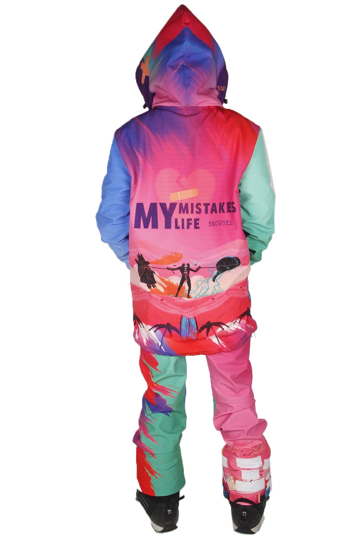 Snowsea SS9021 My Life Snowboard Mont & Pantolon Takım