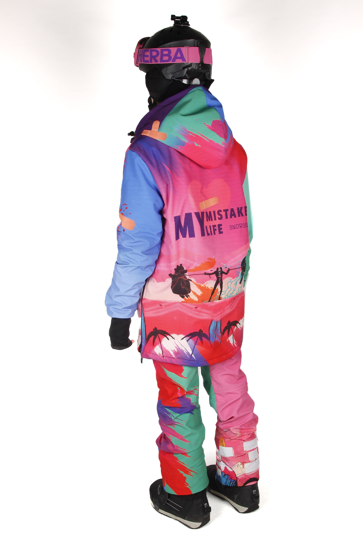 Snowsea SS9021 My Life Snowboard Mont & Pantolon Takım