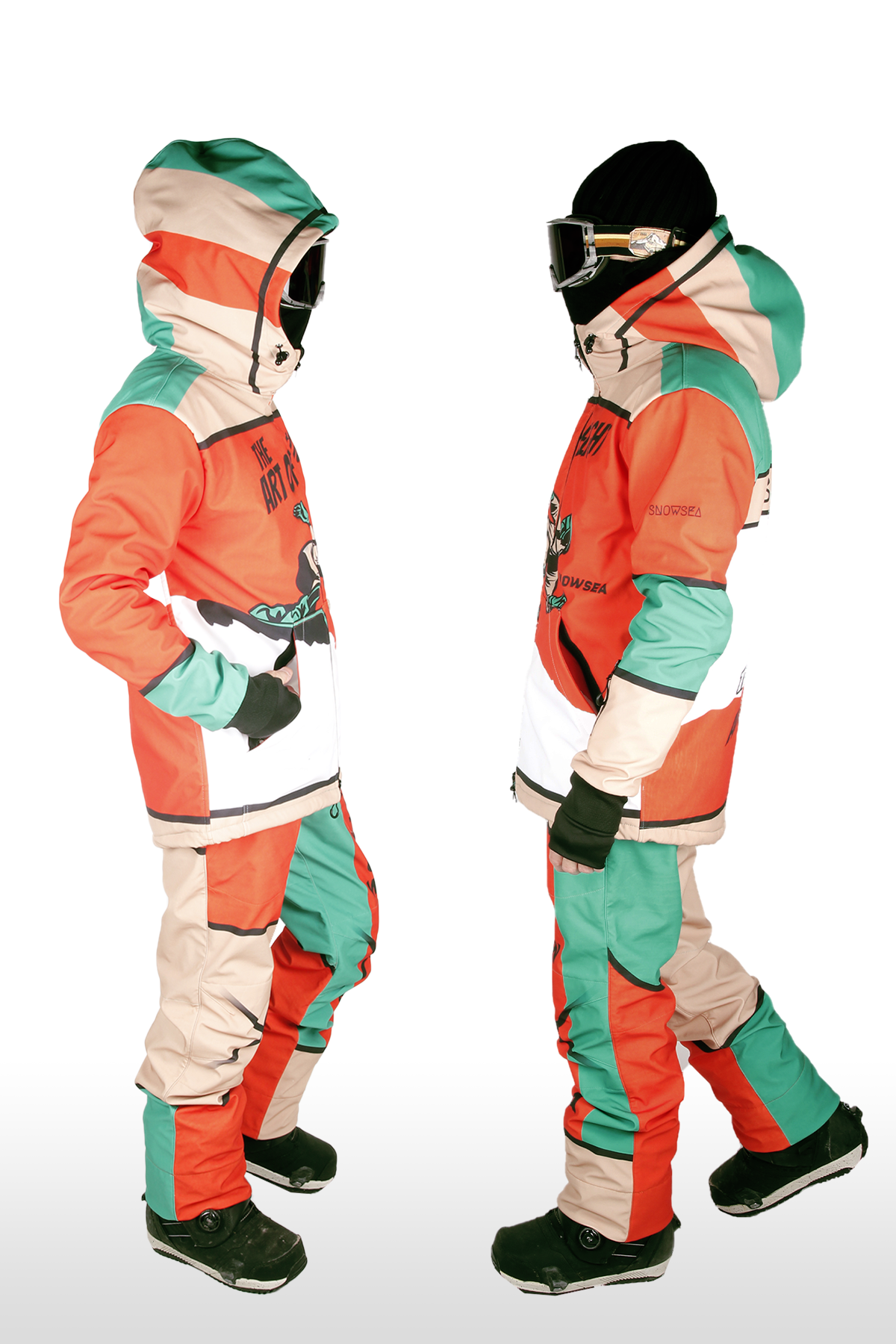 Snowsea SS9022 The Art Of Flıght Snowboard Montu