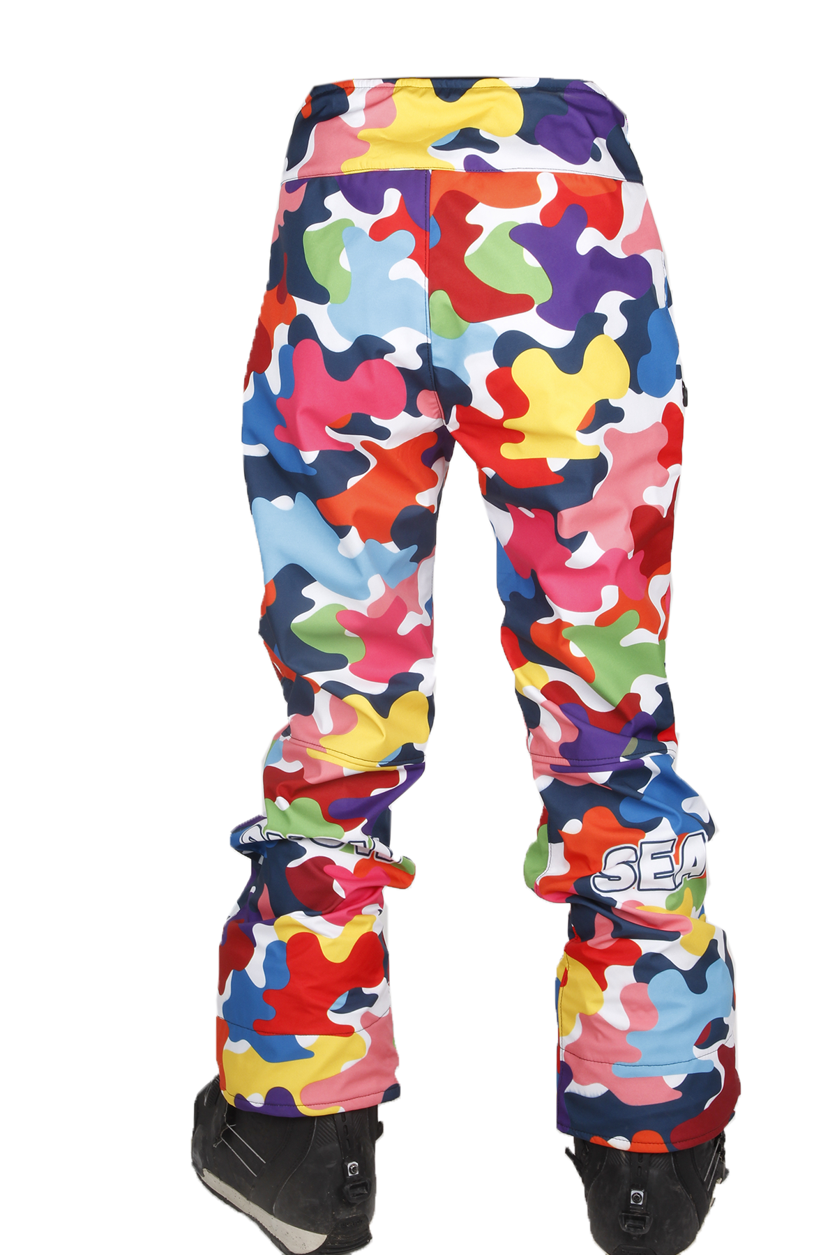 Snowsea SS9026-2 Camouflage Kadın Kayak Pantolonu, Kar Pantolonu