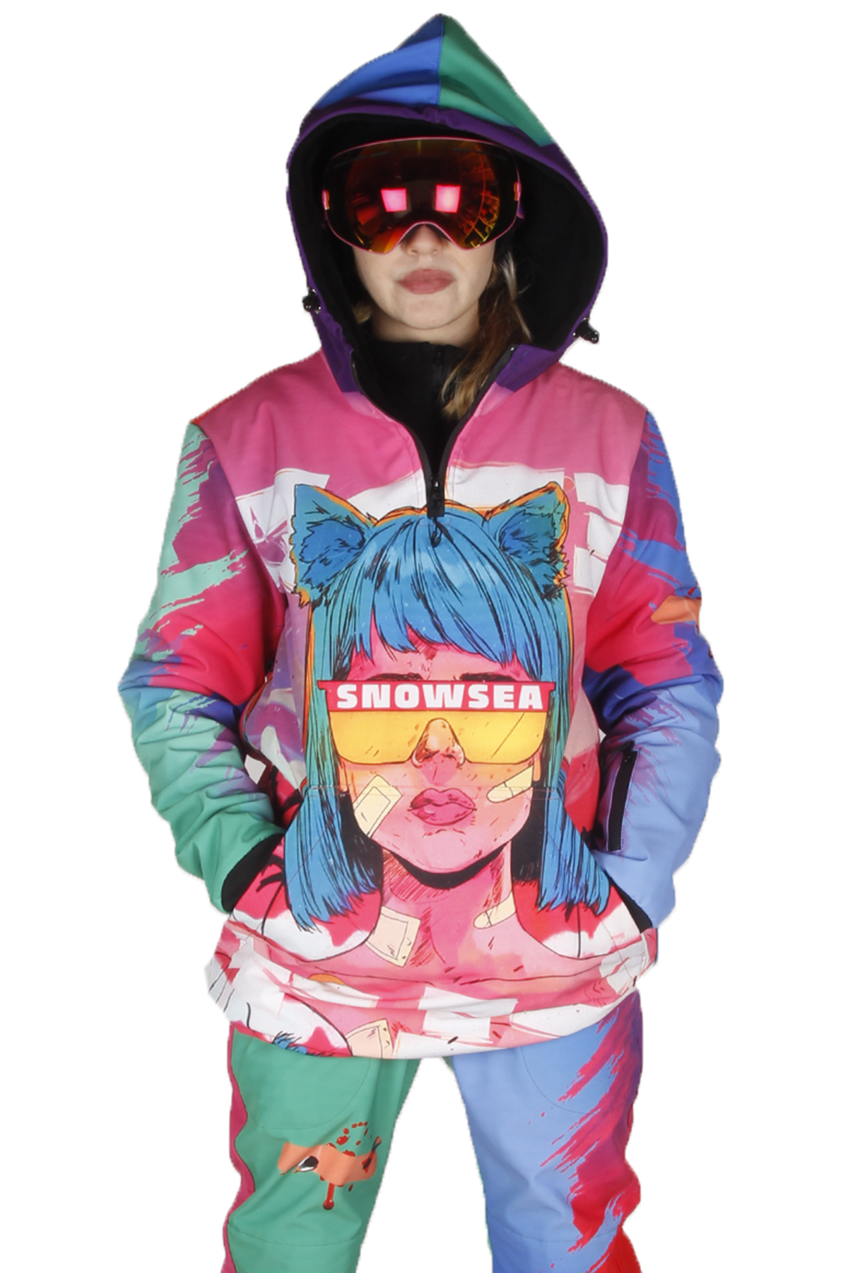 Snowsea SS9027-1 My Life Kadın Kayak Montu, Kar Montu