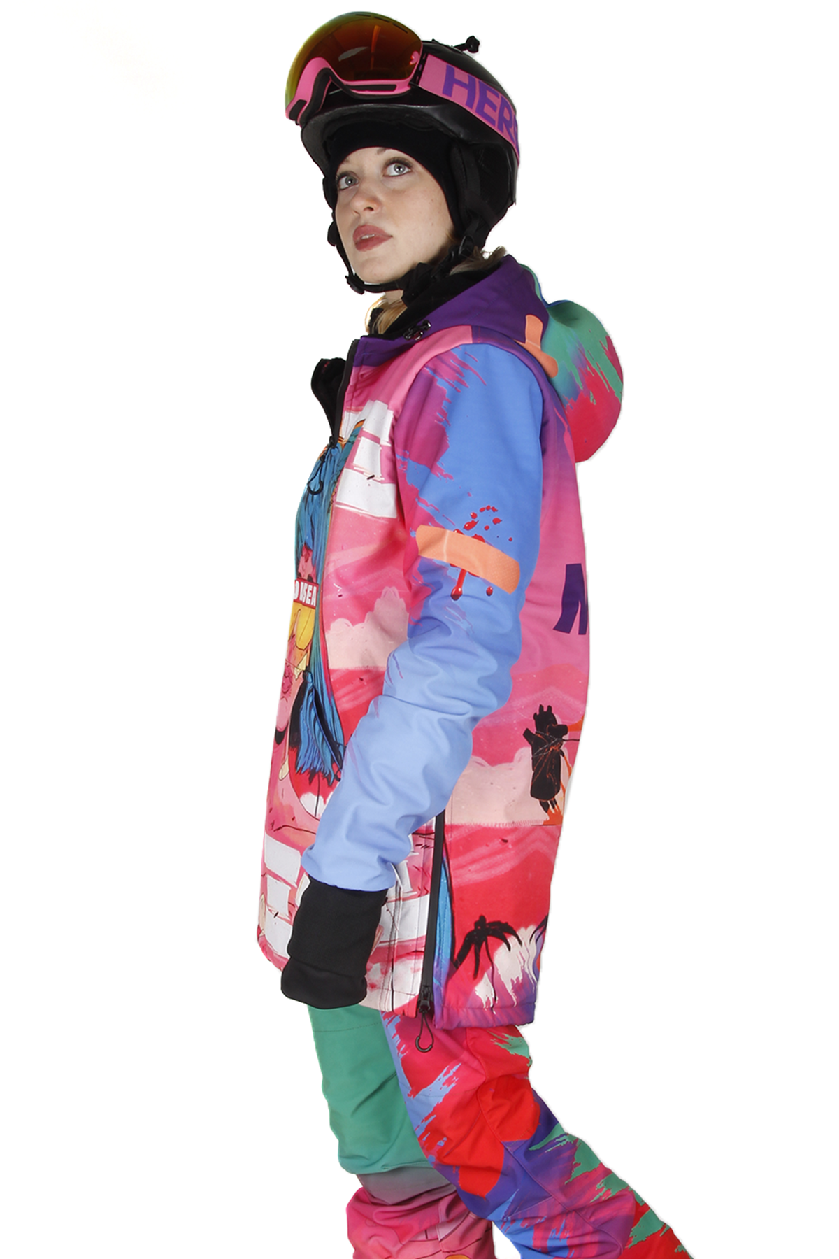 Snowsea SS9027-1 My Life Kadın Kayak Montu, Kar Montu