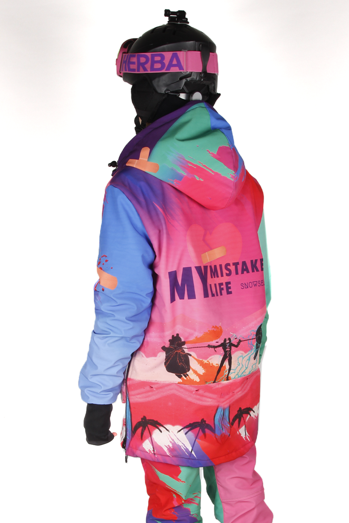 Snowsea SS9027-1 My Life Kadın Kayak Montu, Kar Montu