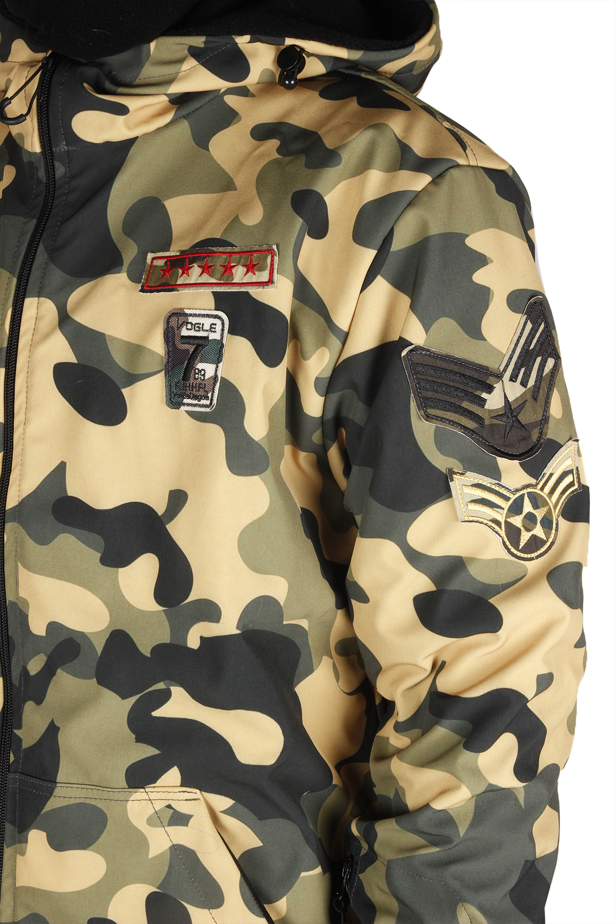 Snowsea SS9028-1 Camouflage Erkek Snowboard Montu, Kar Montu