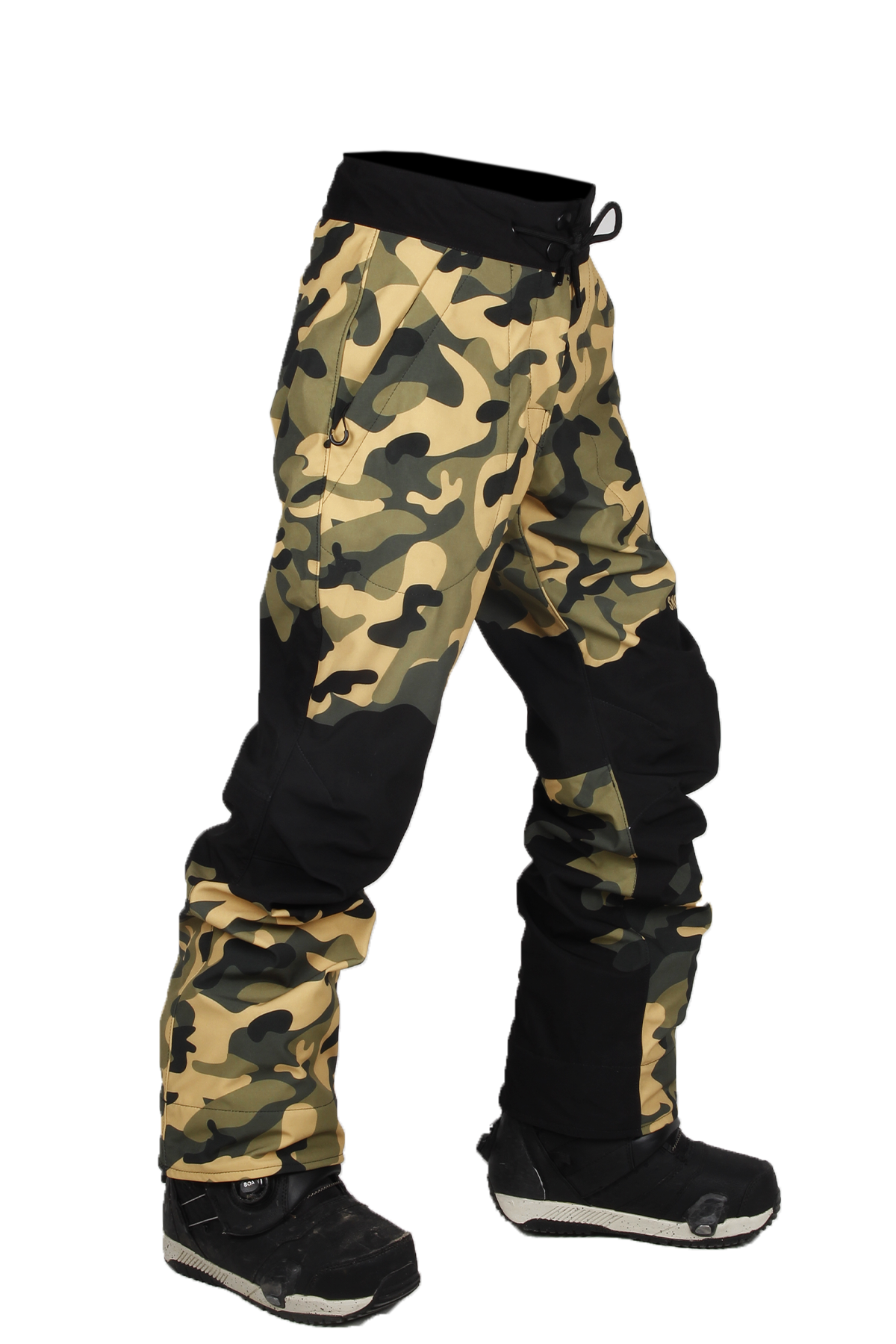 Snowsea SS9028-2 Camouflage Erkek Snowboard Pantolonu, Kar Pantolonu