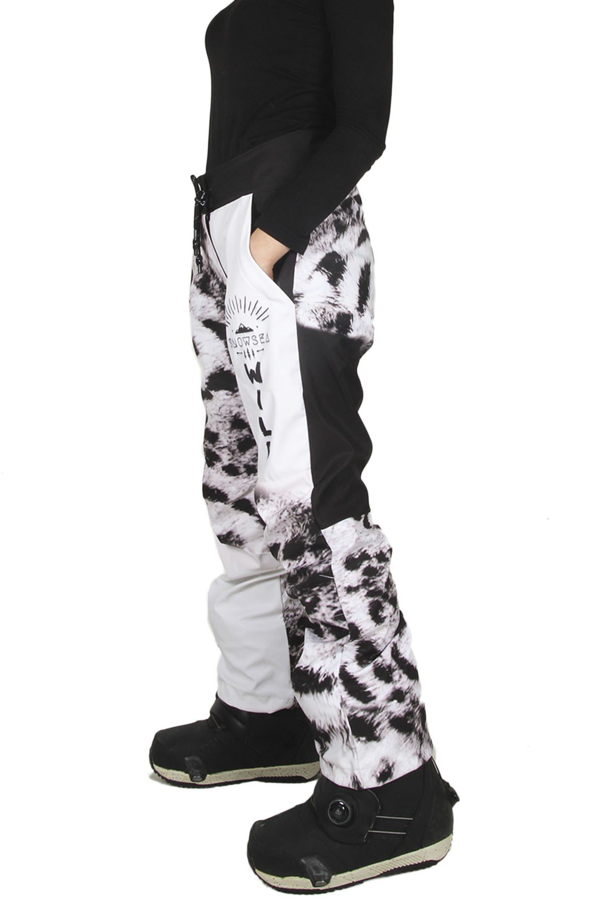 Snowsea SSP1101 Wild Tiger Snowboard Pantolonu, 10K Waterproof  Kar Pantolonu