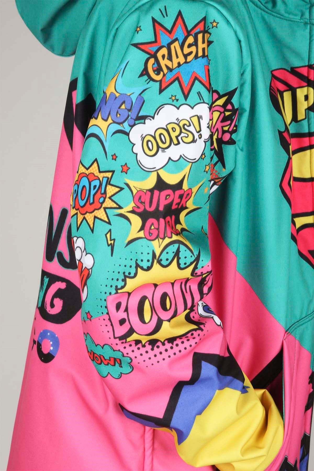 Snowsea Supergirl Fermuar SS7786 Kadın Kayak Montu, 1. Kalite Kadın Snowboard Montu