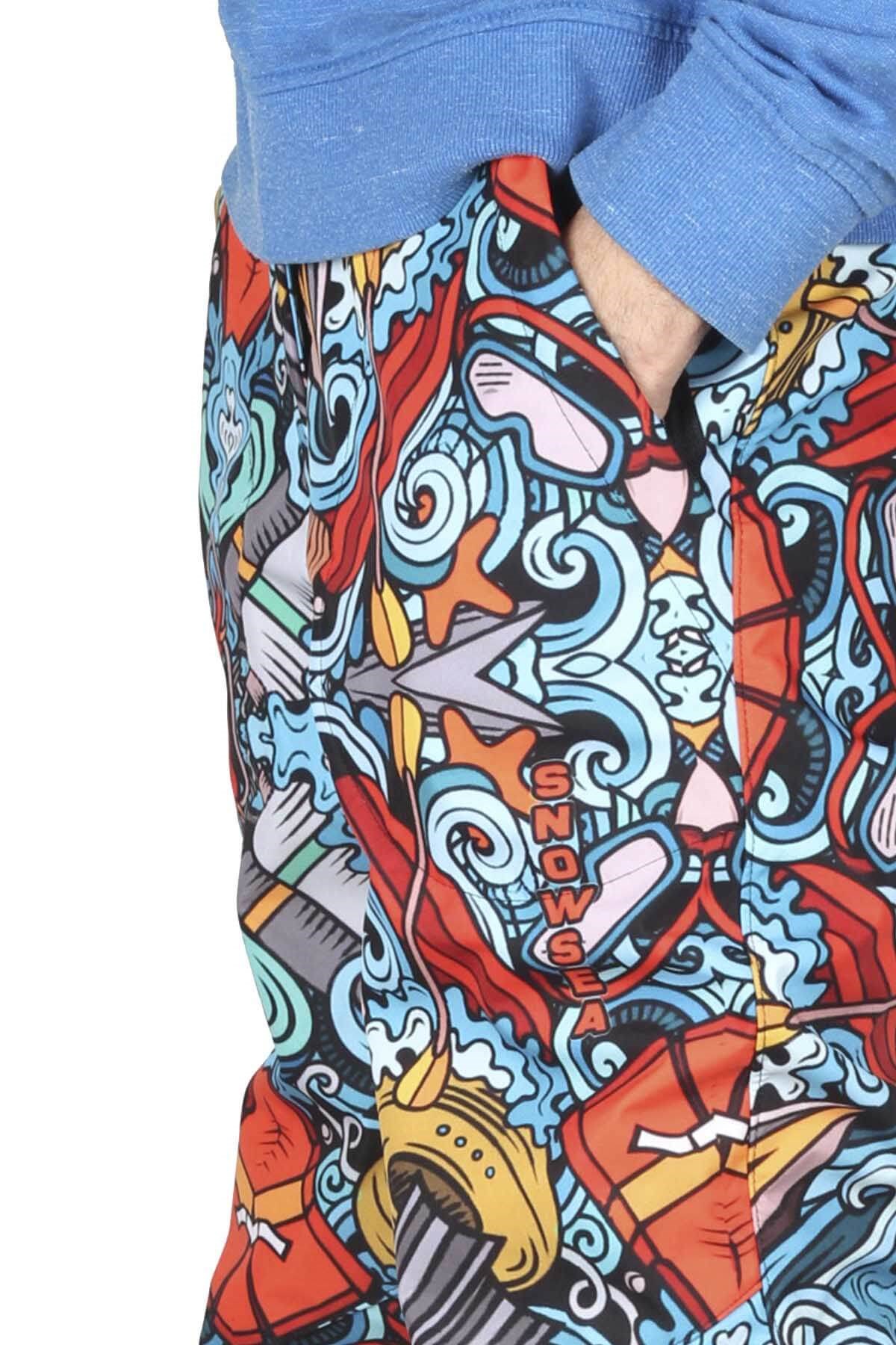 Snowsea Tasarım SS7887 Snowboard ve Kayak Pantolonu