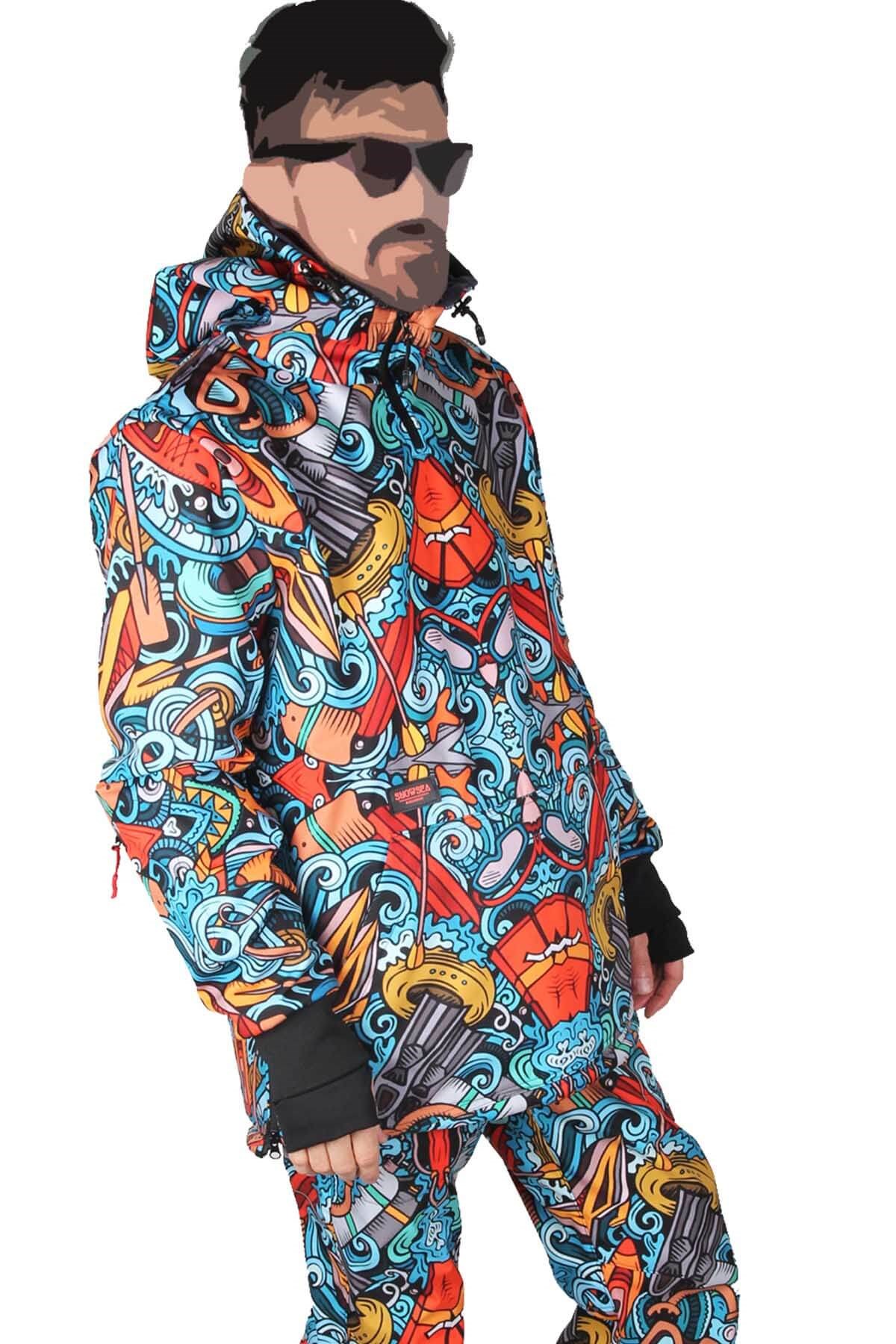 Snowsea Tasarım SS7888 Snowboard, Kayak ve Kar Montu