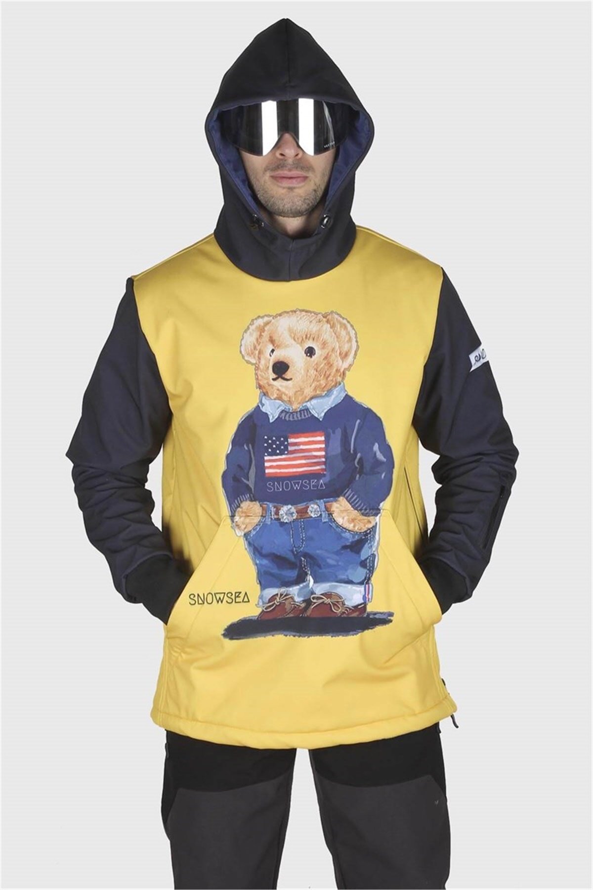 Snowsea Teddy Sarı Snowboard ve Kayak Montu