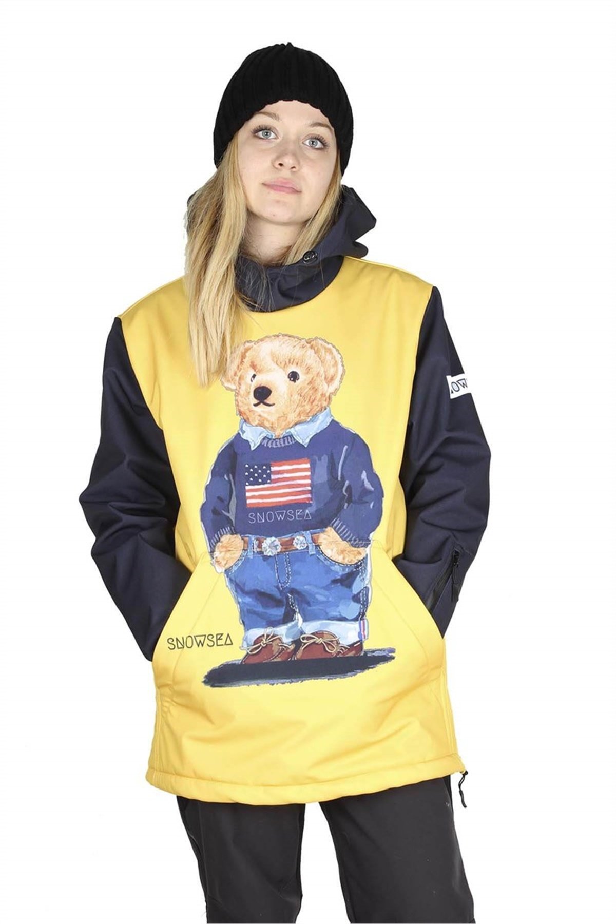 Snowsea Teddy Sarı Snowboard ve Kayak Montu