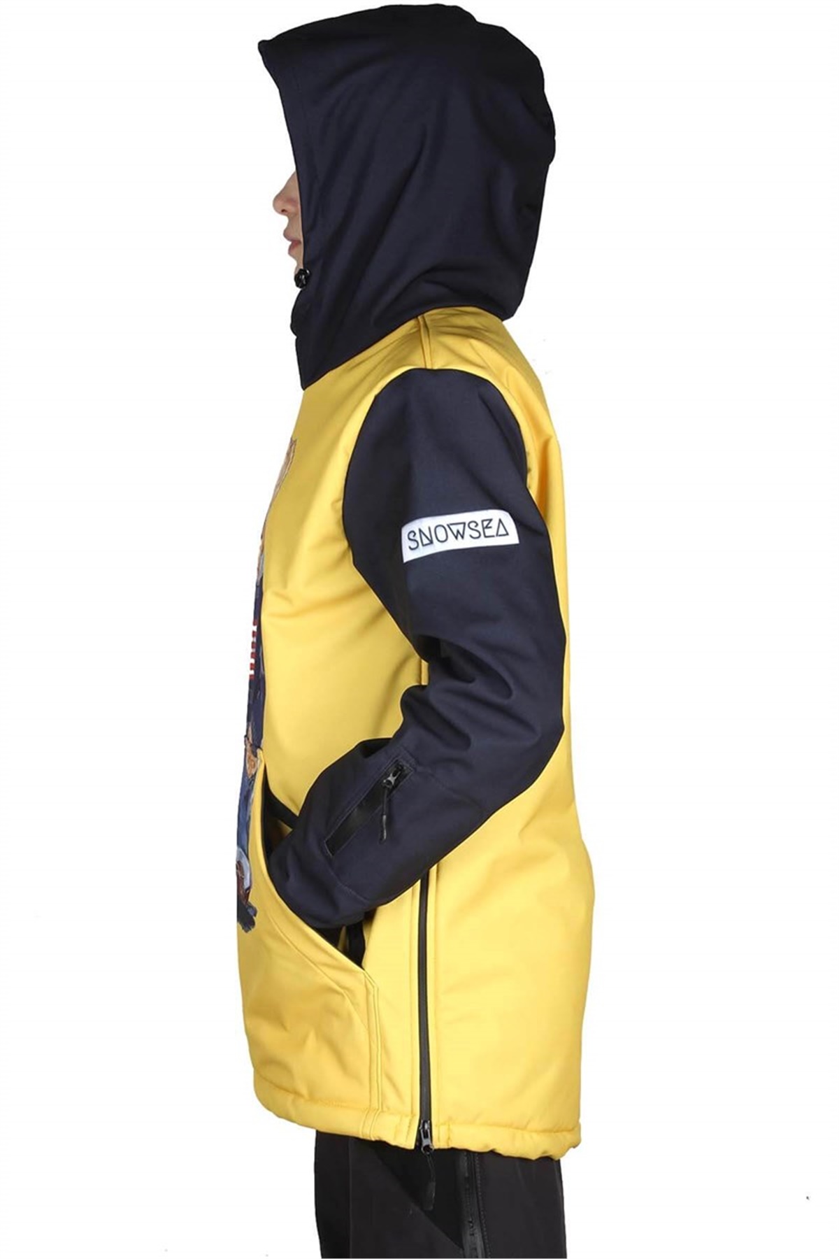 Snowsea Teddy Sarı Snowboard ve Kayak Montu