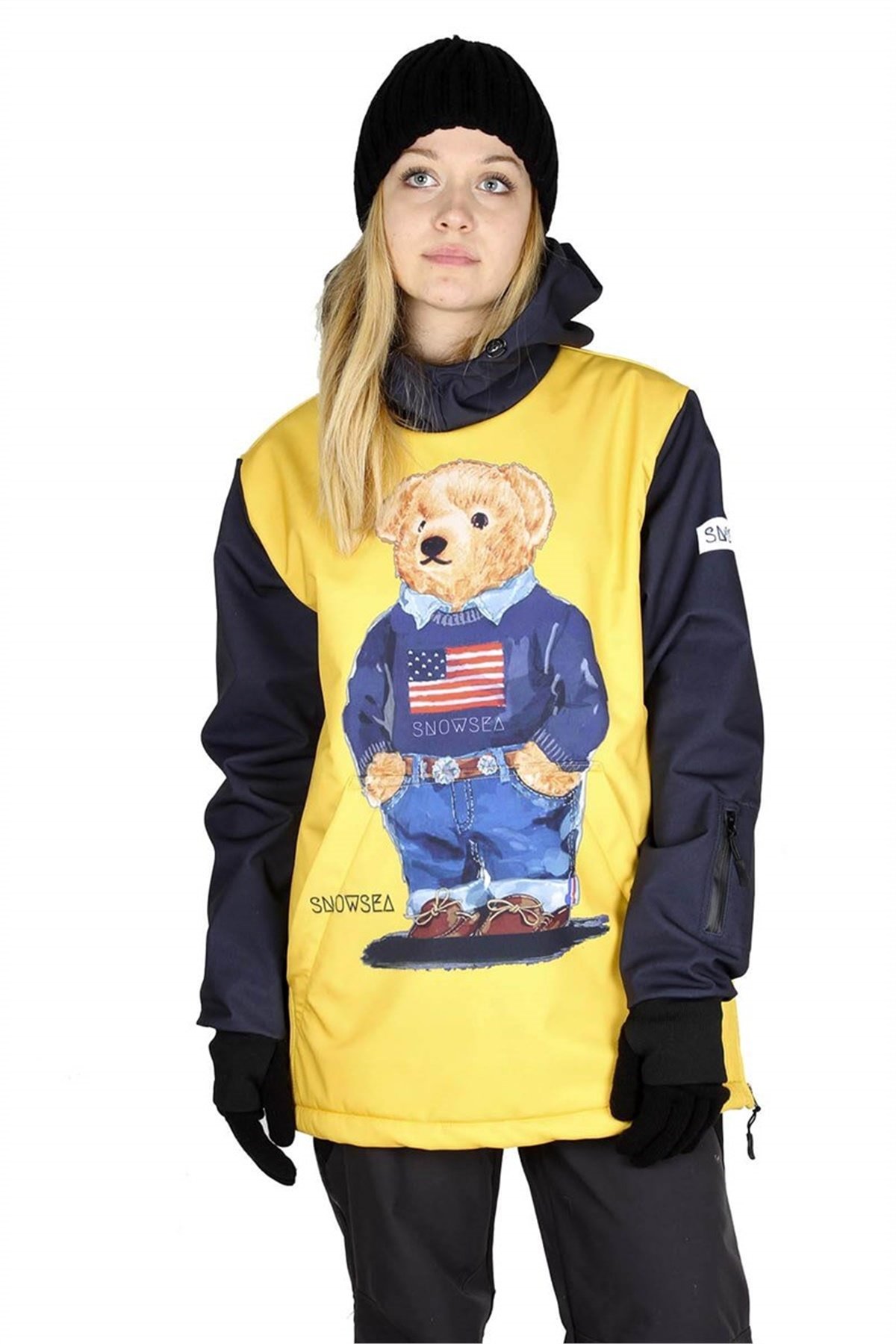 Snowsea Teddy Sarı Snowboard ve Kayak Montu