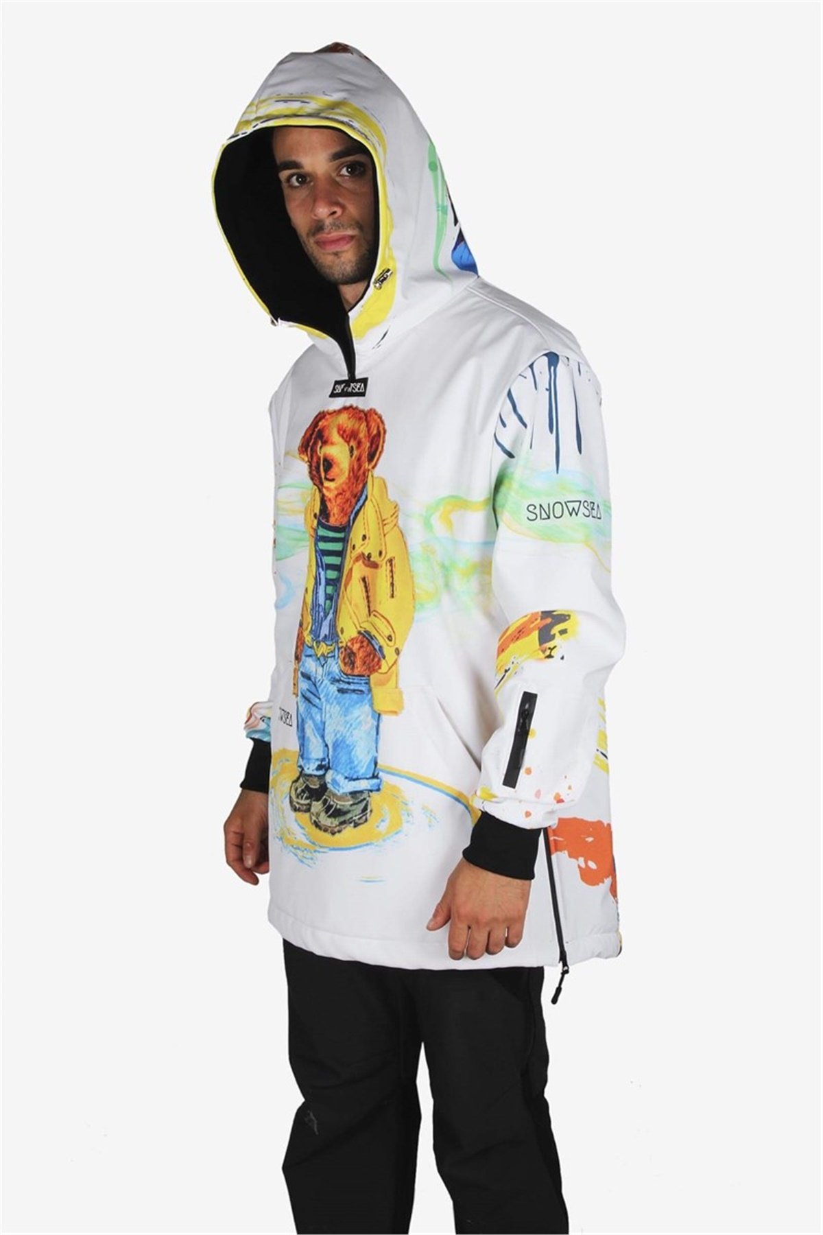 Snowsea Teddy Yaka Fermuarlı Snowboard ve Kayak Montu