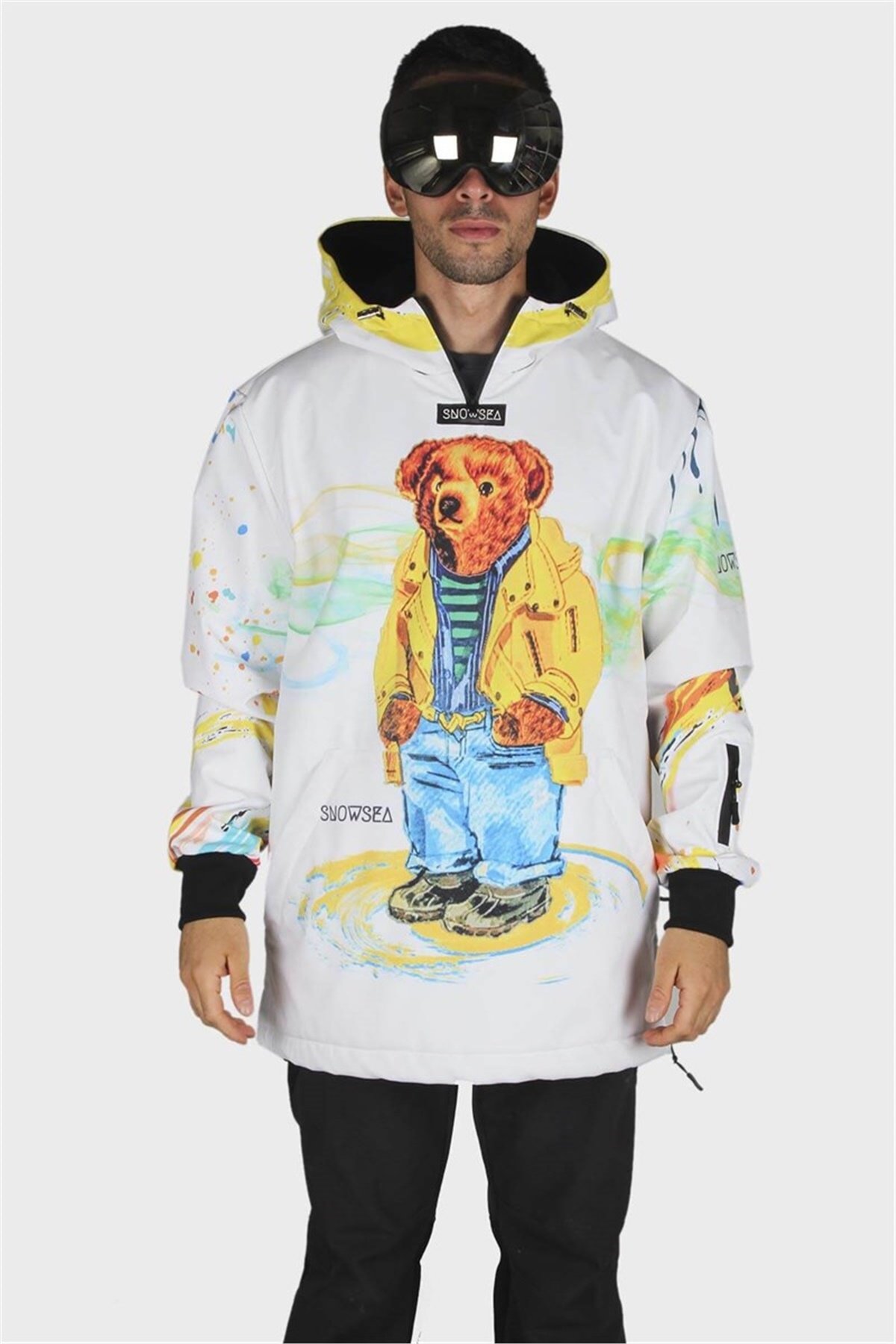 Snowsea Teddy Yaka Fermuarlı Snowboard ve Kayak Montu