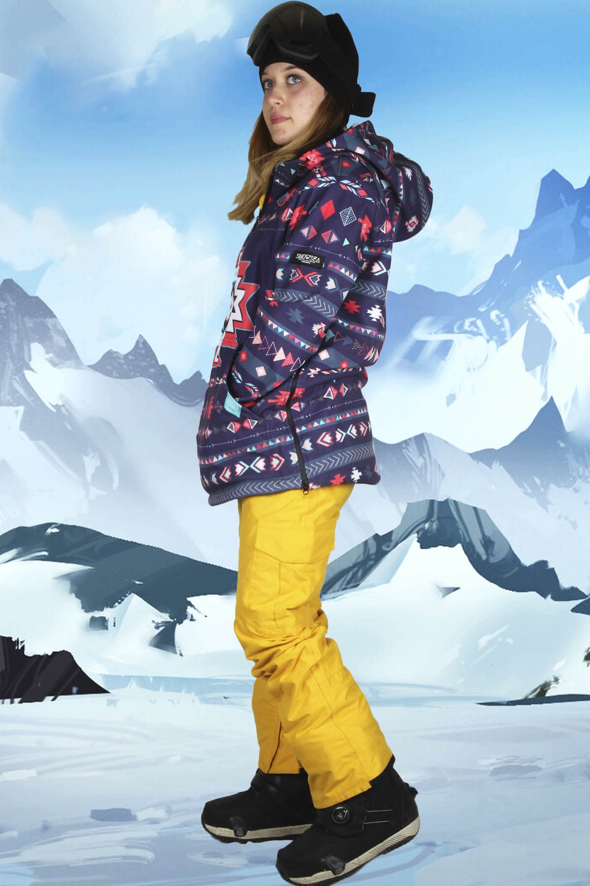 Snowsea Tribal Kayak ve Snowboard Kar Montu