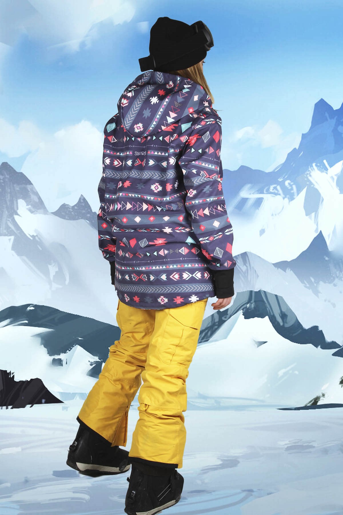 Snowsea Tribal Kayak ve Snowboard Kar Montu