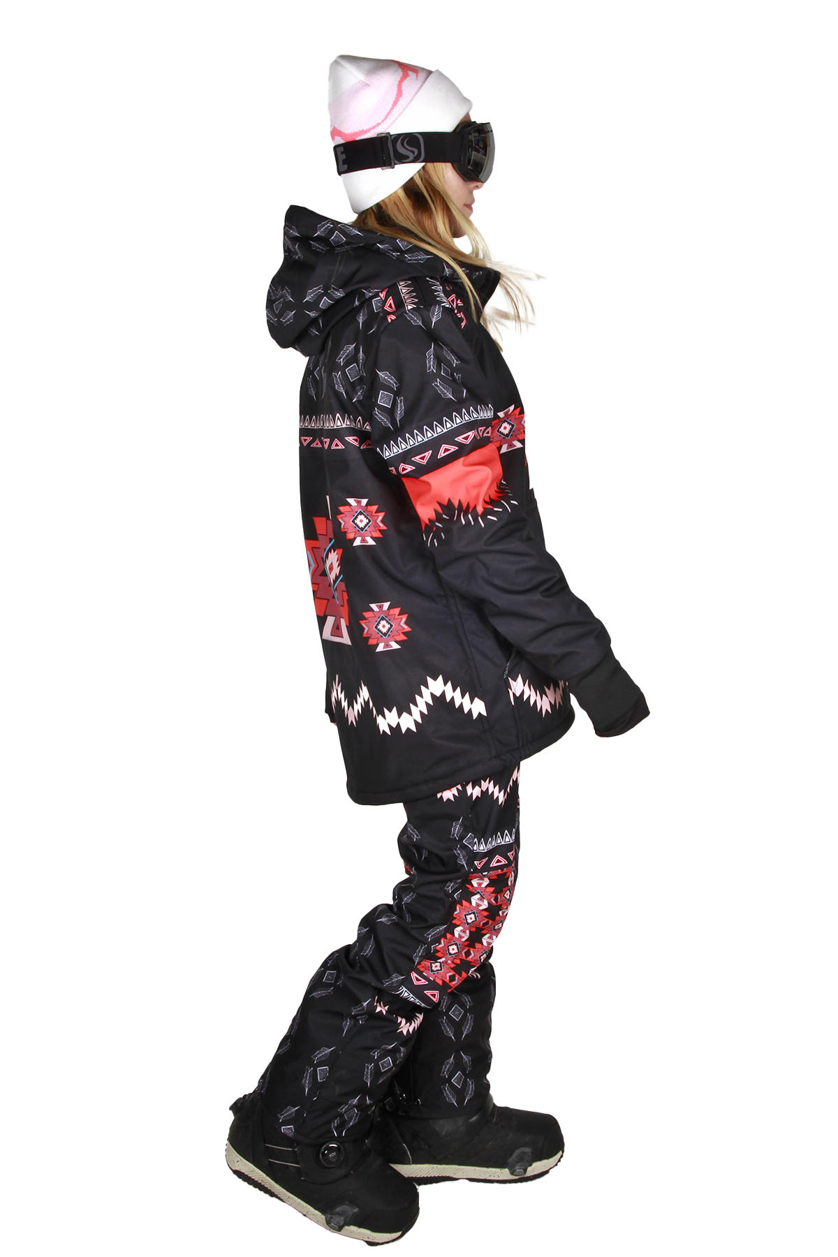 Snowsea Tribal Serisi Kayak & Snowboard Mont ve Pantolon Takımı 