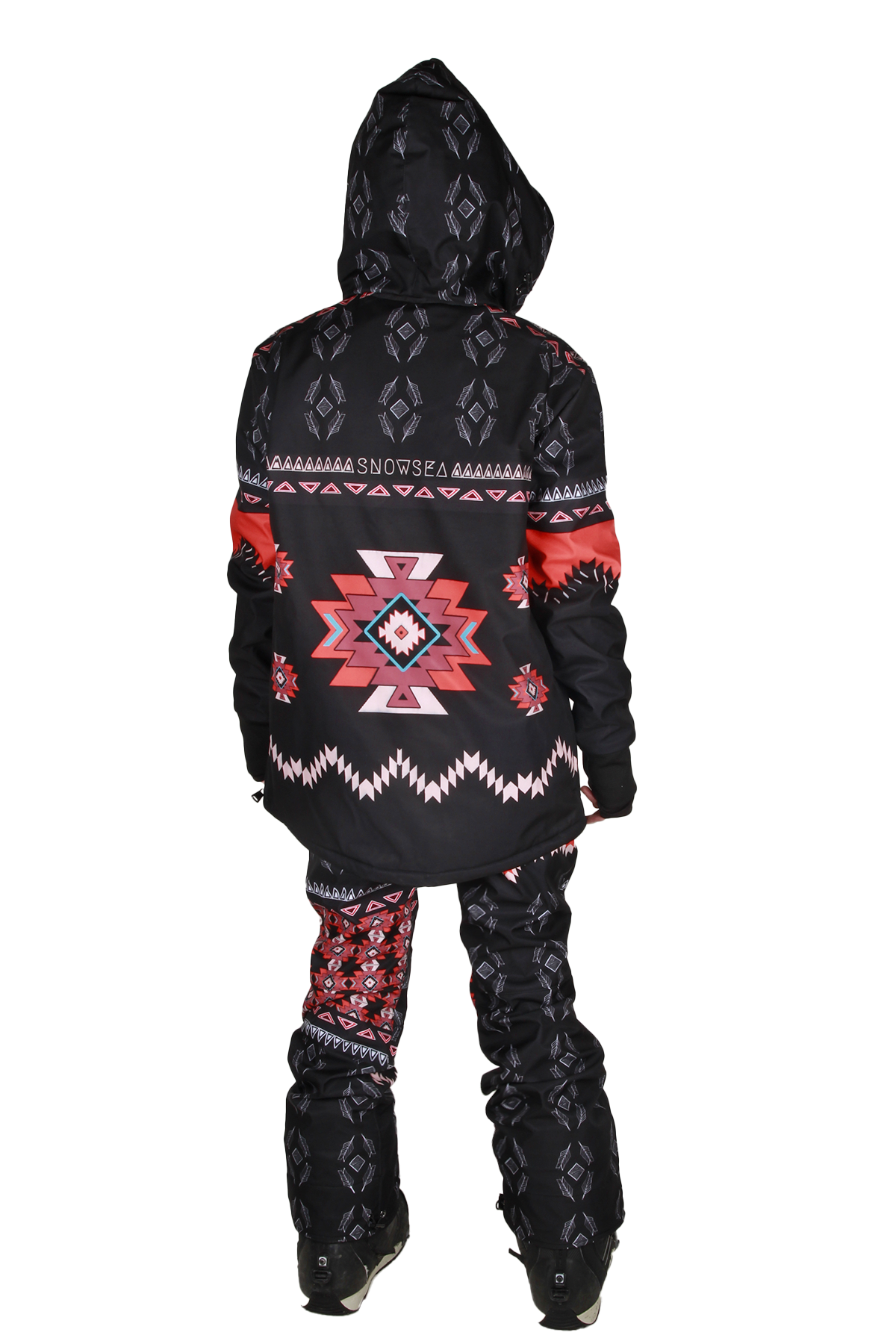 Snowsea Tribal Serisi Kayak & Snowboard Mont ve Pantolon Takımı 