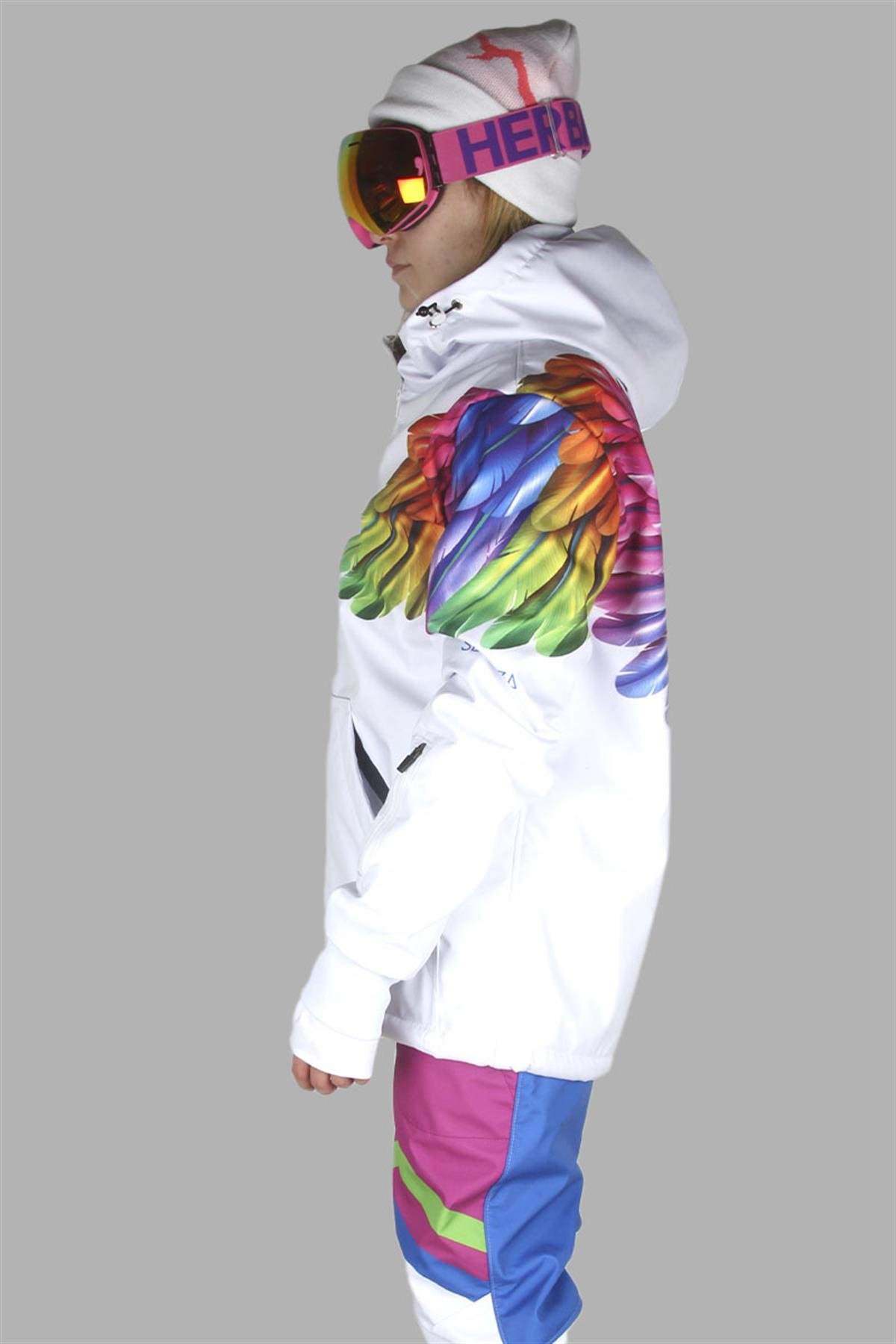 Snowsea White Angel Snowboard Mont & Pantolon Takımı