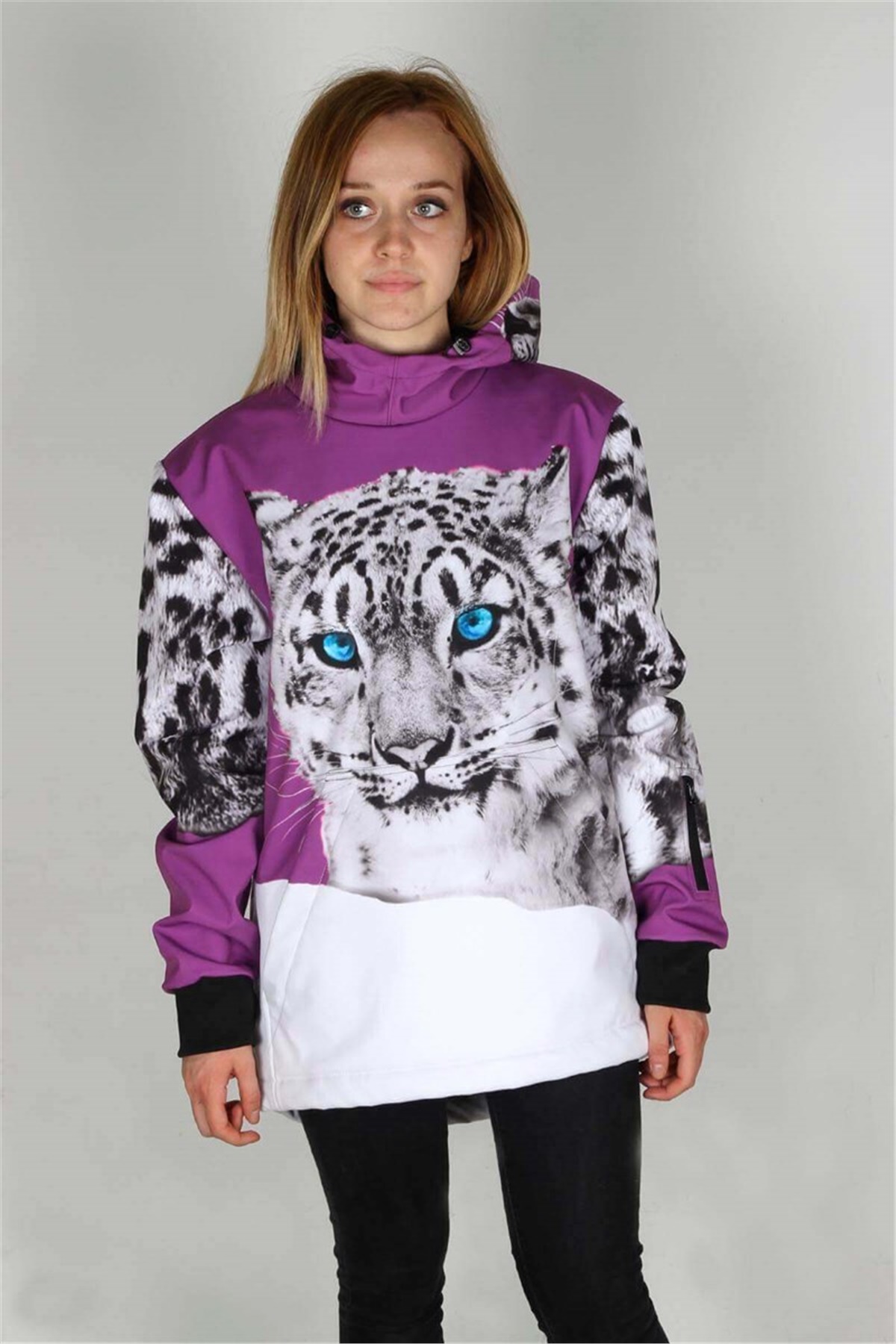 Snowsea SS5591 White Tiger Outdoor Snowboard or Ski Jacket