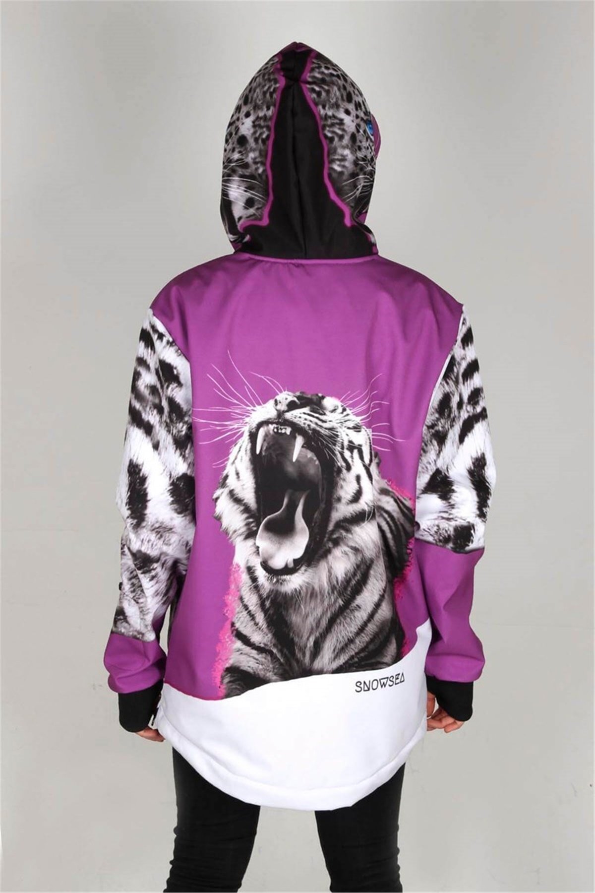 Snowsea SS5591 White Tiger Outdoor Snowboard or Ski Jacket