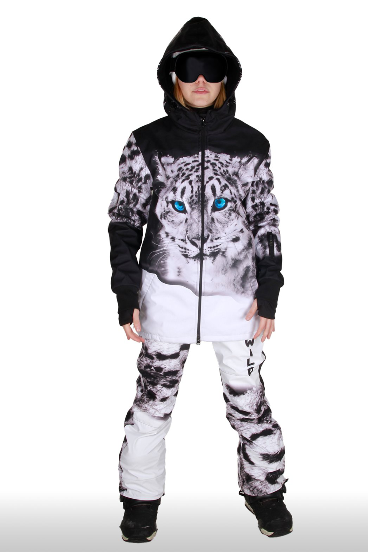 Snowsea White Tiger SS8094 Kadın Kayak & Snowboard Mont ve Pantolon Takımı