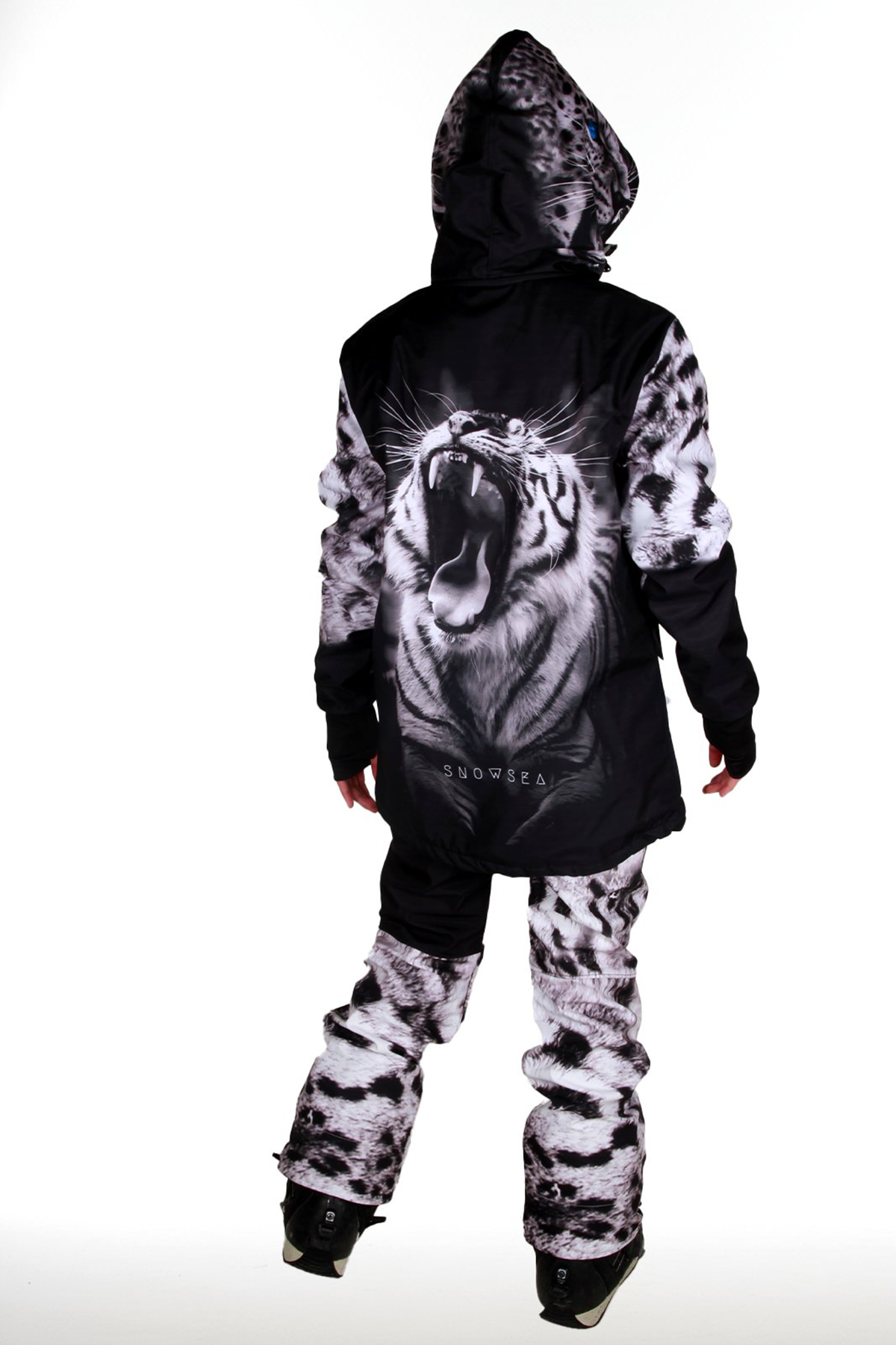 Snowsea White Tiger SS8094 Kadın Kayak & Snowboard Mont ve Pantolon Takımı